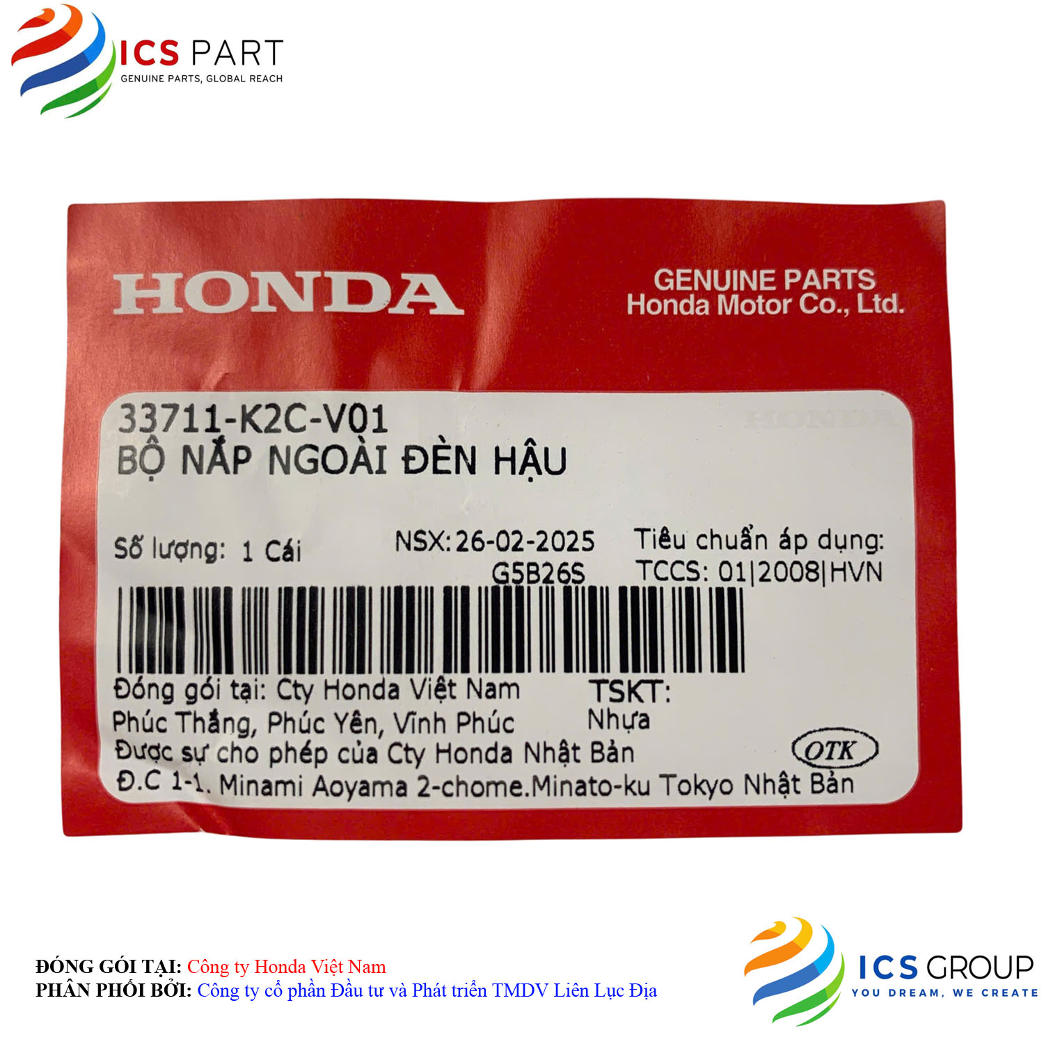 BỘ NẮP NGOÀI ĐÈN HẬU - Ảnh 2