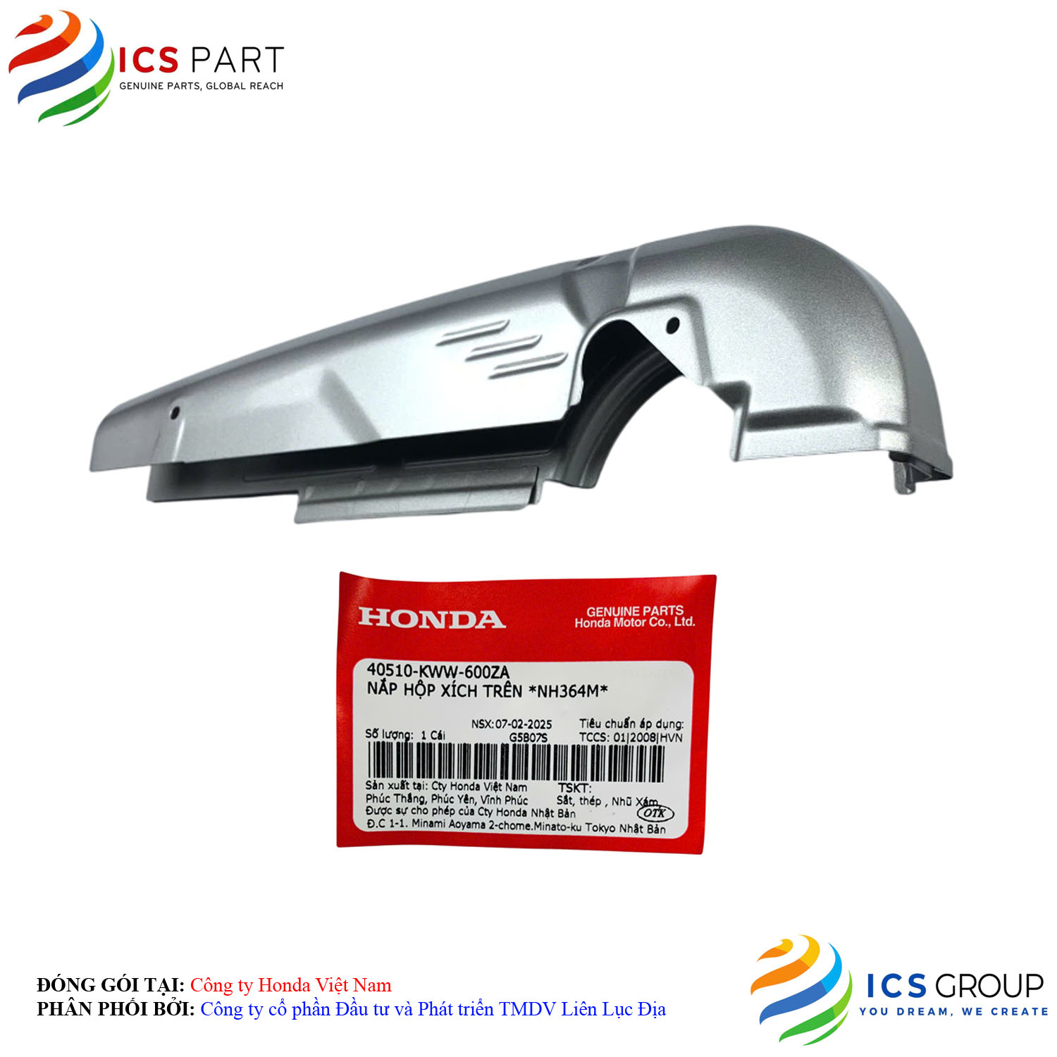 NẮP HỘP XÍCH TRÊN *NH364M* - Ảnh 3