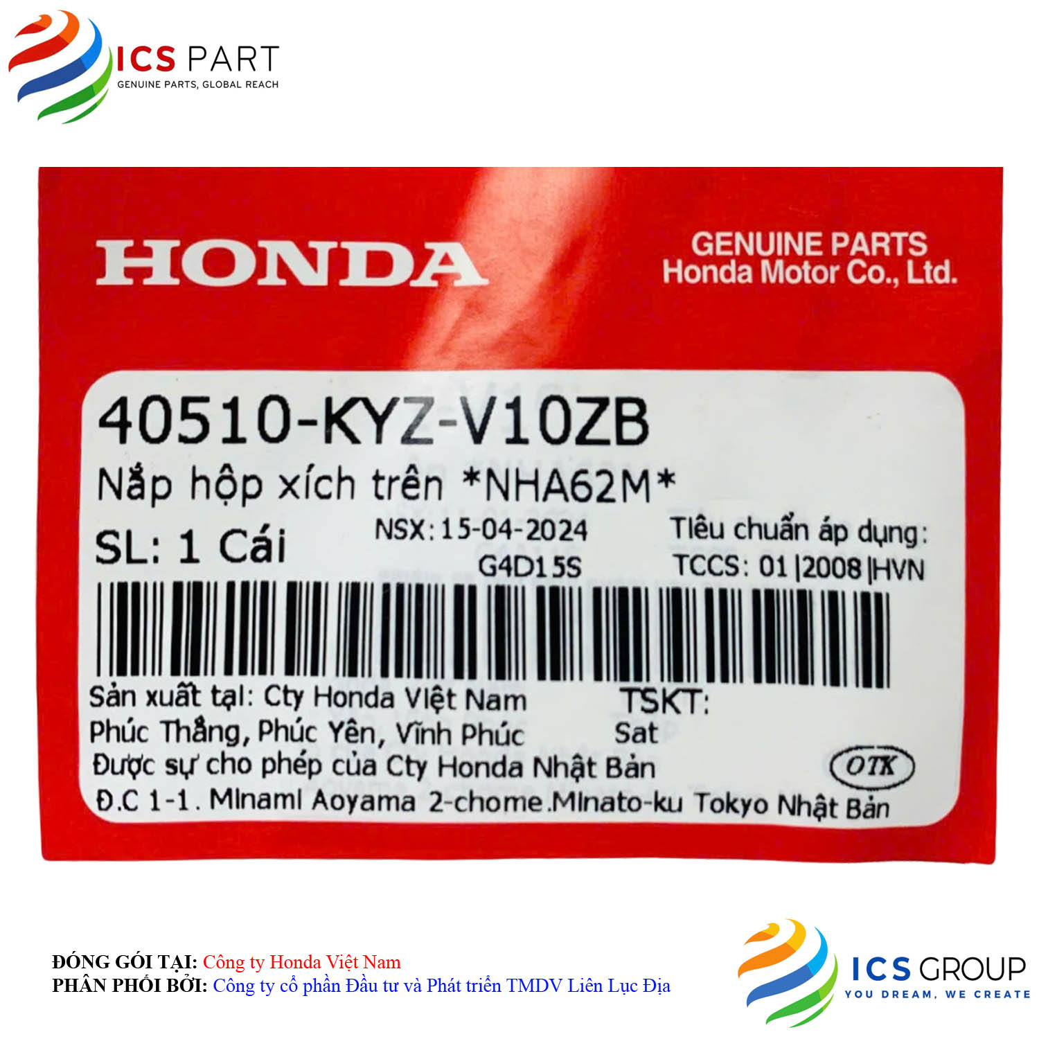 NẮP HỘP XÍCH TRÊN *NHA62M* - Ảnh 2