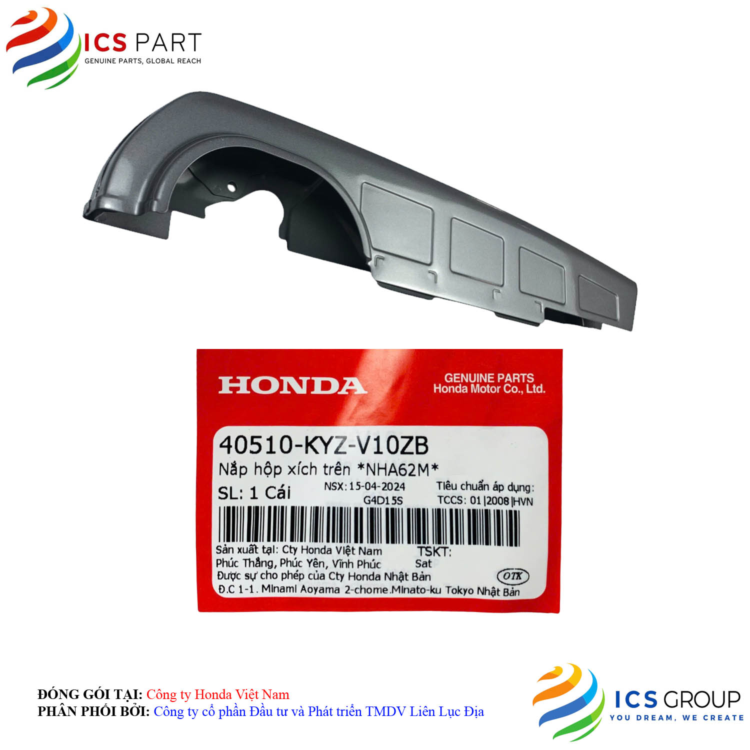 NẮP HỘP XÍCH TRÊN *NHA62M* - Ảnh 4