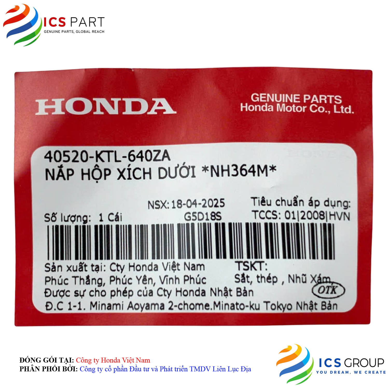 NẮP HỘP XÍCH DƯỚI *NH364M* - Ảnh 2
