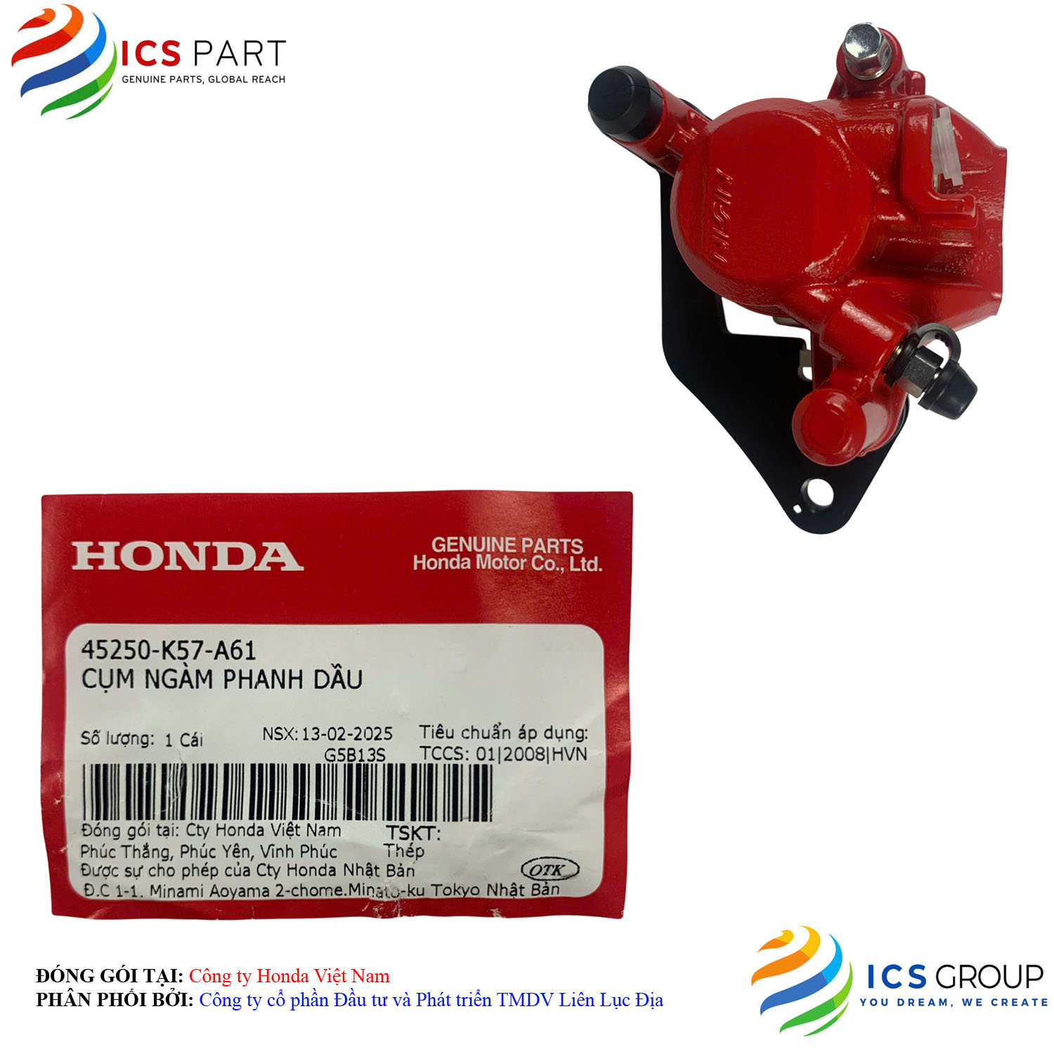 CỤM NGÀM PHANH DẦU - Ảnh 3