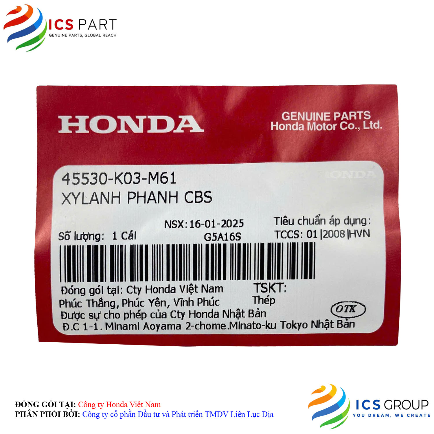 XYLANH PHANH CBS - Ảnh 2