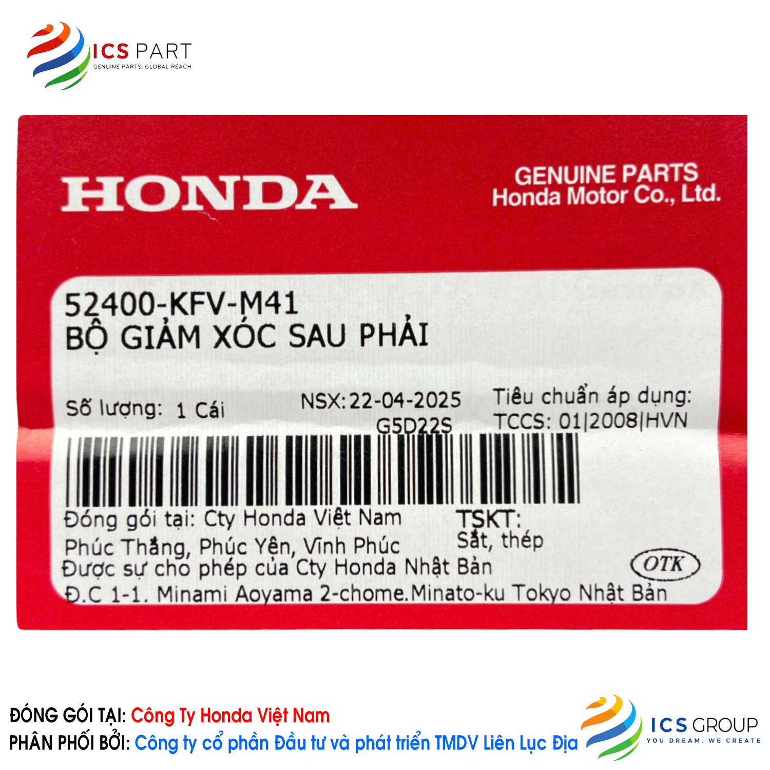 BỘ GIẢM XÓC SAU PHẢI - Ảnh 2