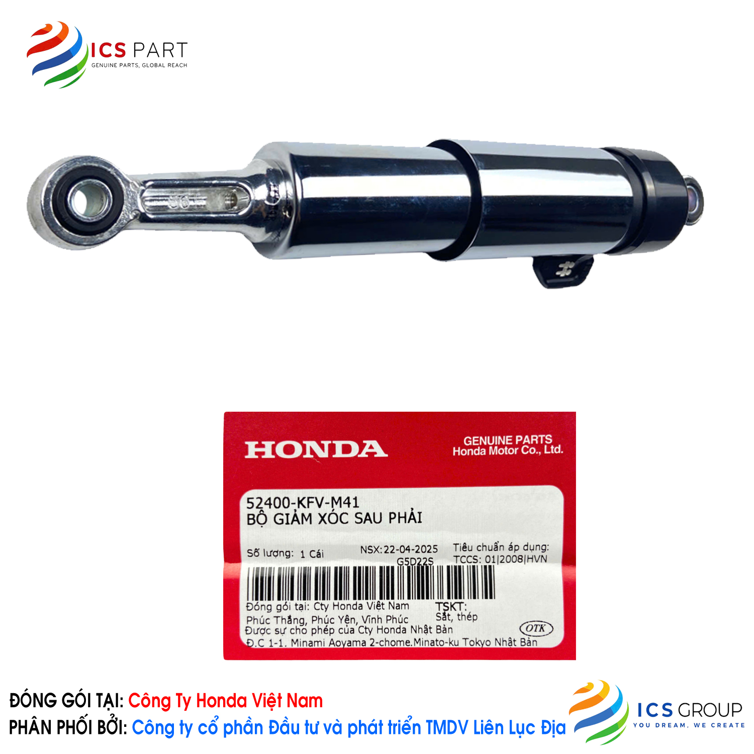 BỘ GIẢM XÓC SAU PHẢI - Ảnh 3