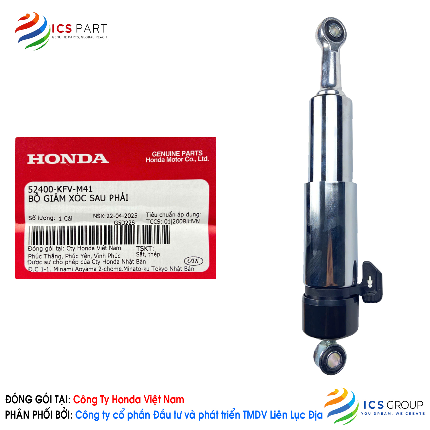 BỘ GIẢM XÓC SAU PHẢI - Ảnh 4