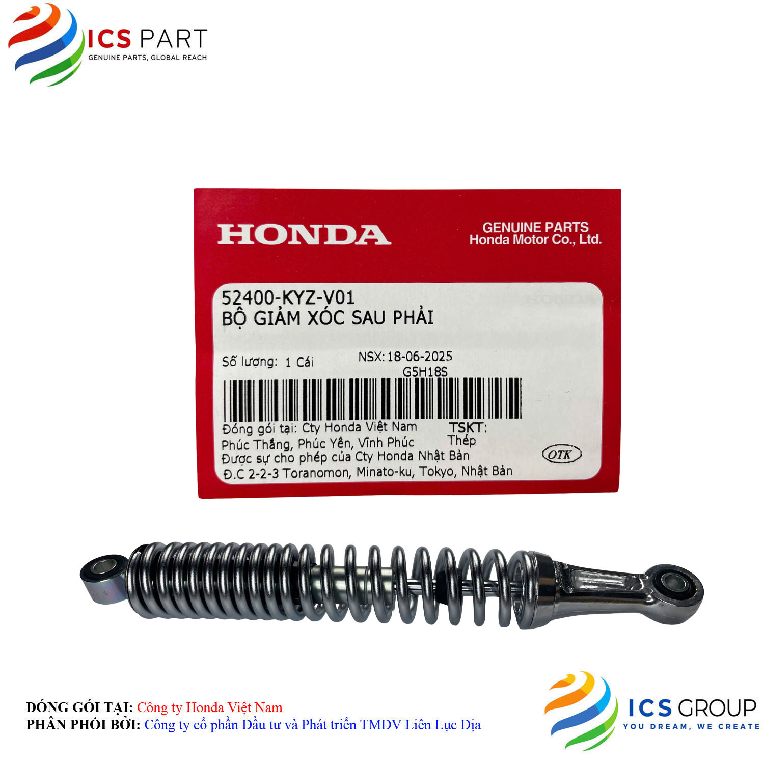 BỘ GIẢM XÓC SAU PHẢI - Ảnh 3