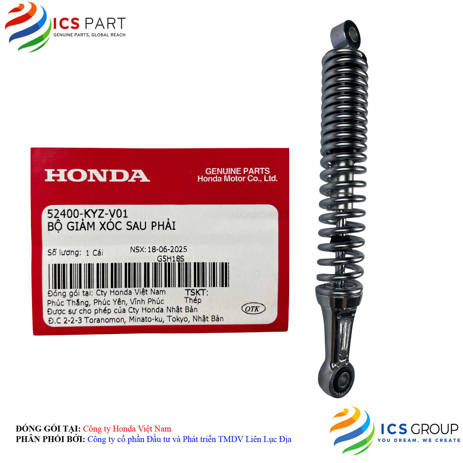 BỘ GIẢM XÓC SAU PHẢI - Ảnh 4