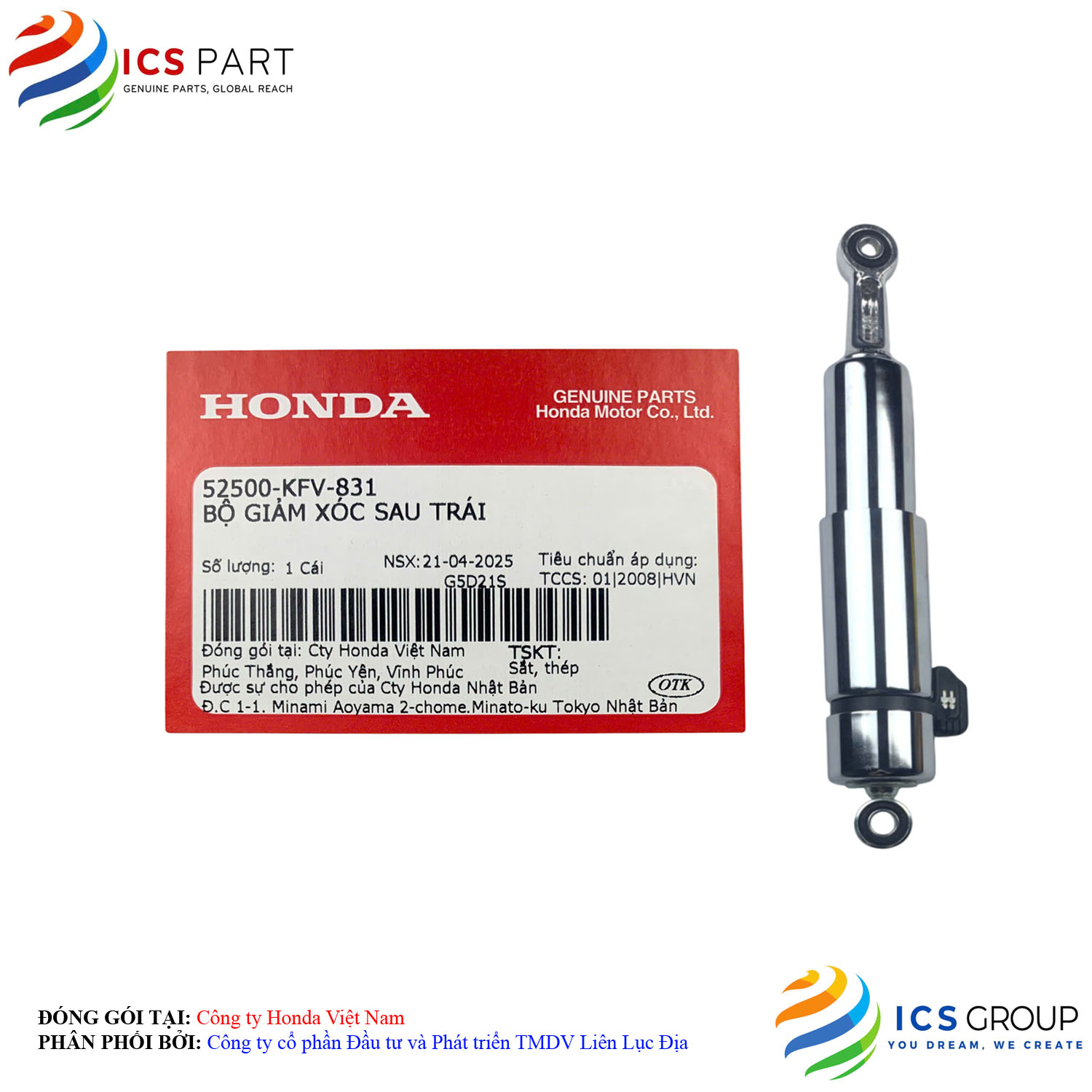 BỘ GIẢM XÓC SAU TRÁI - Ảnh 4