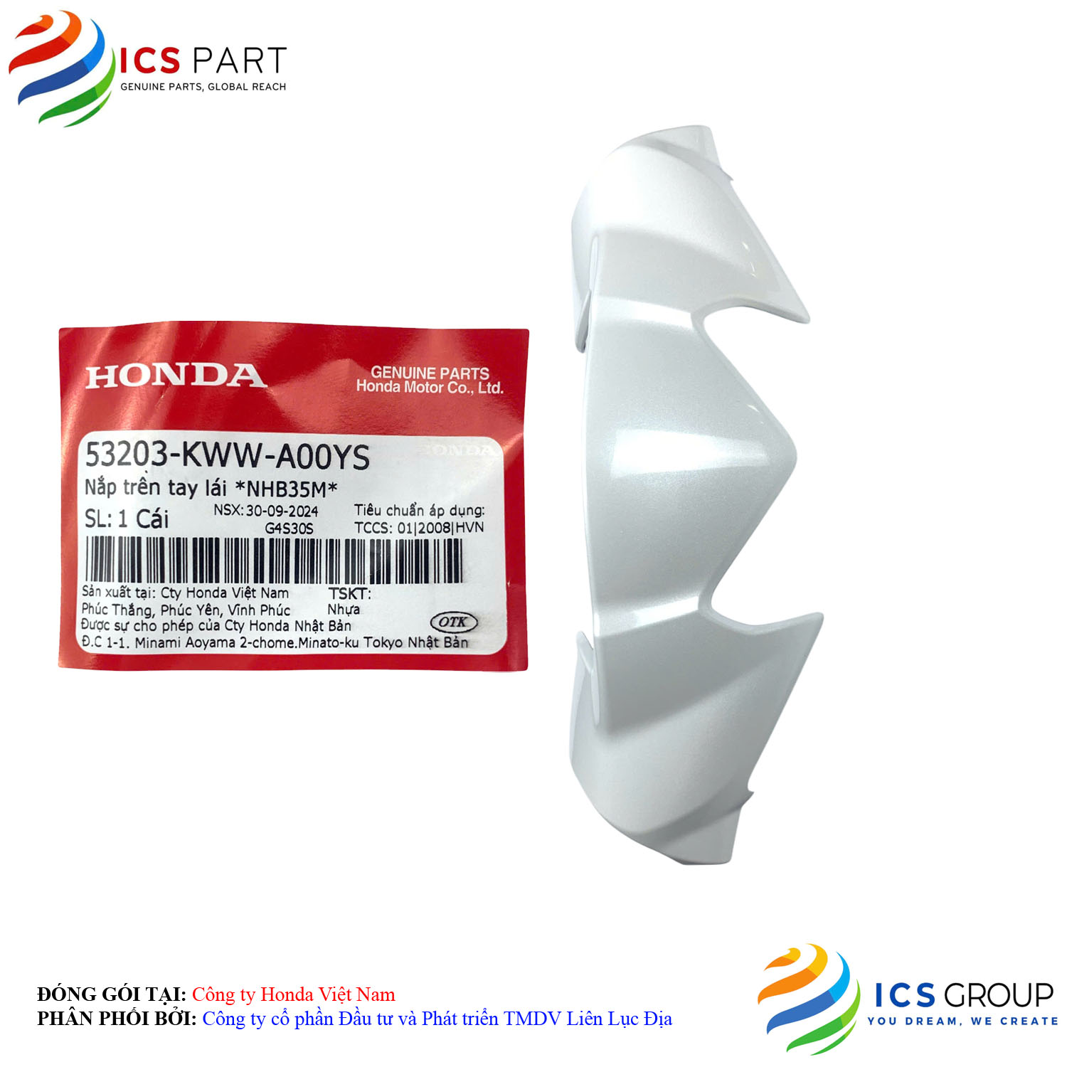 NẮP TRÊN TAY LÁI *NHB35M* - Ảnh 3