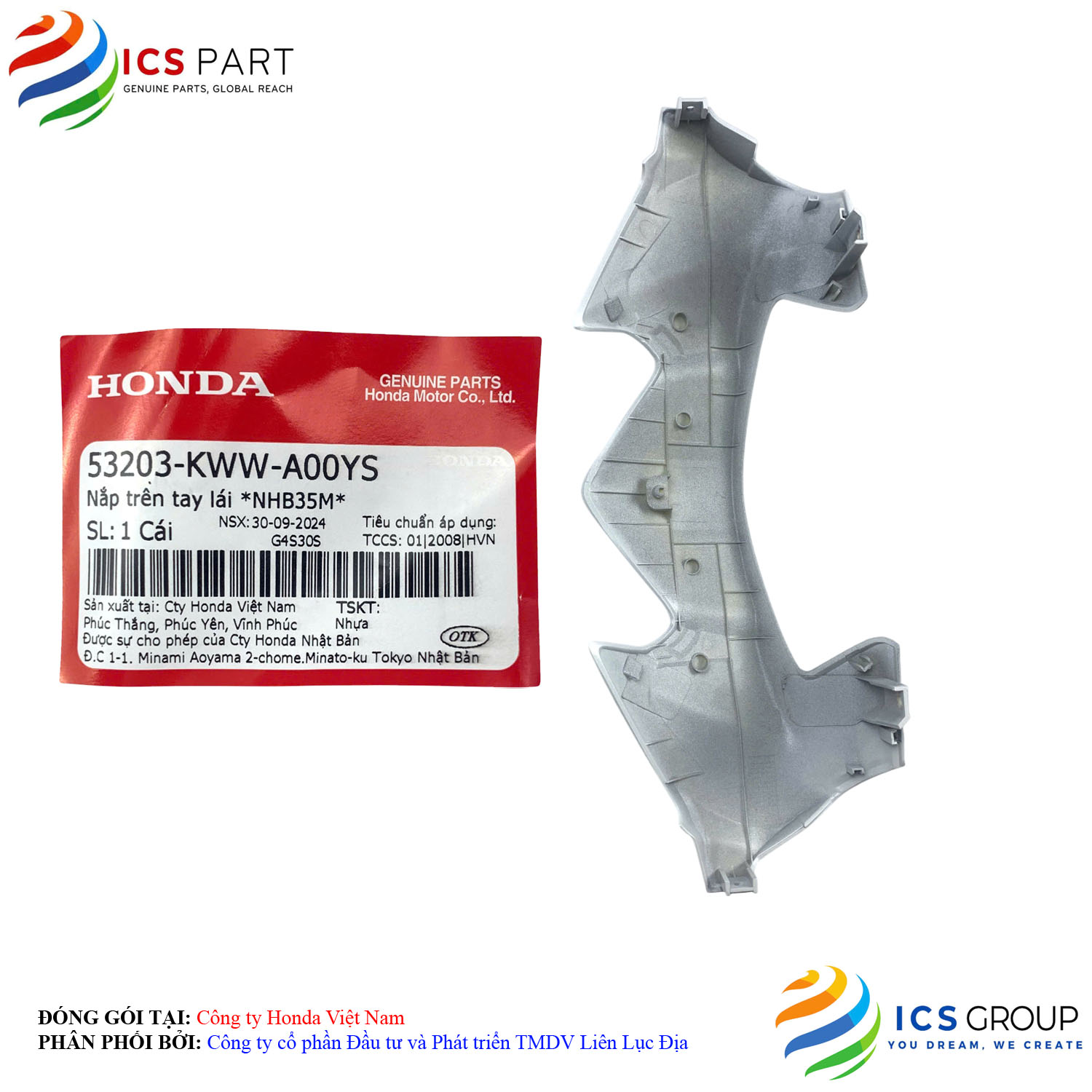 NẮP TRÊN TAY LÁI *NHB35M* - Ảnh 4