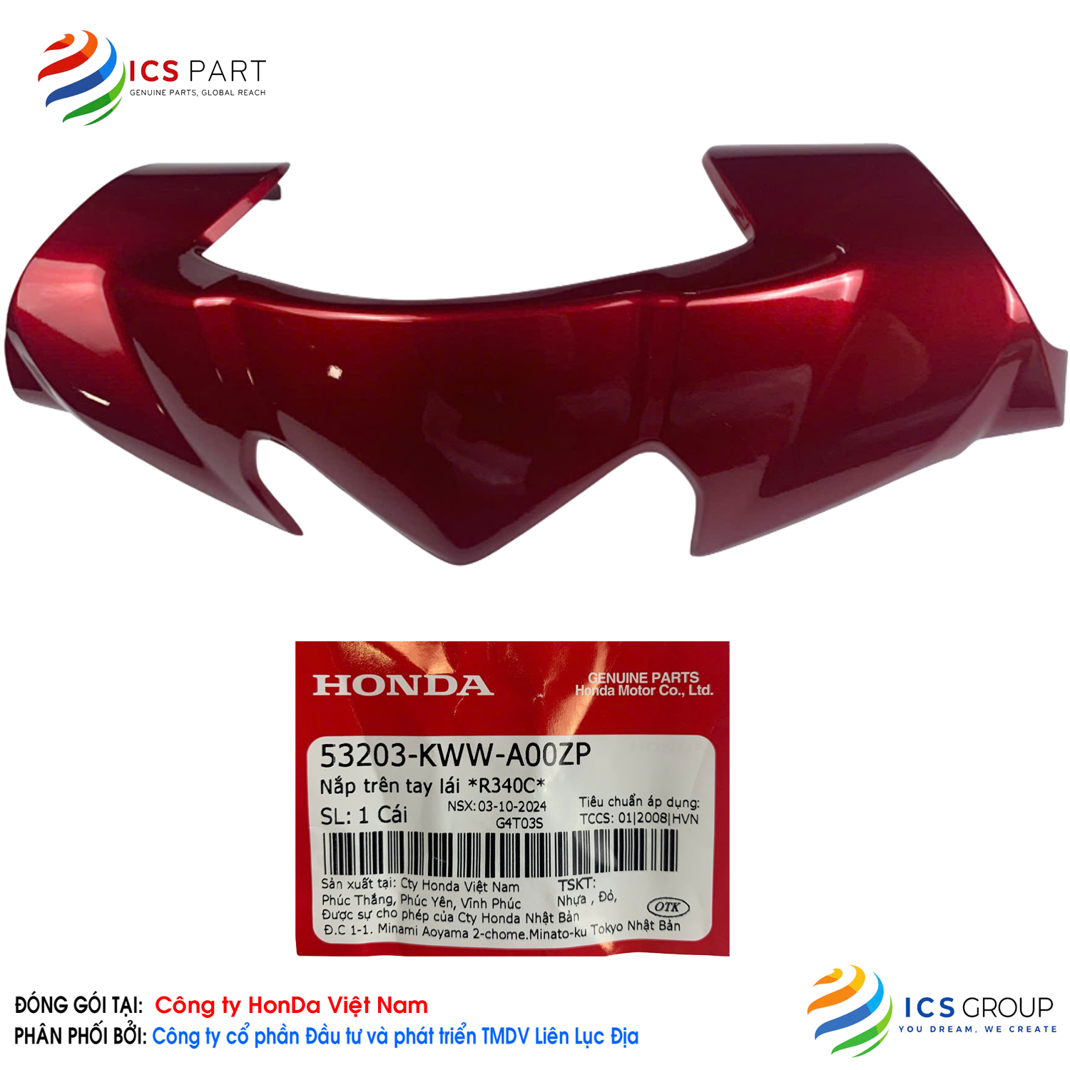 NẮP TRÊN TAY LÁI *R340C* - Ảnh 3