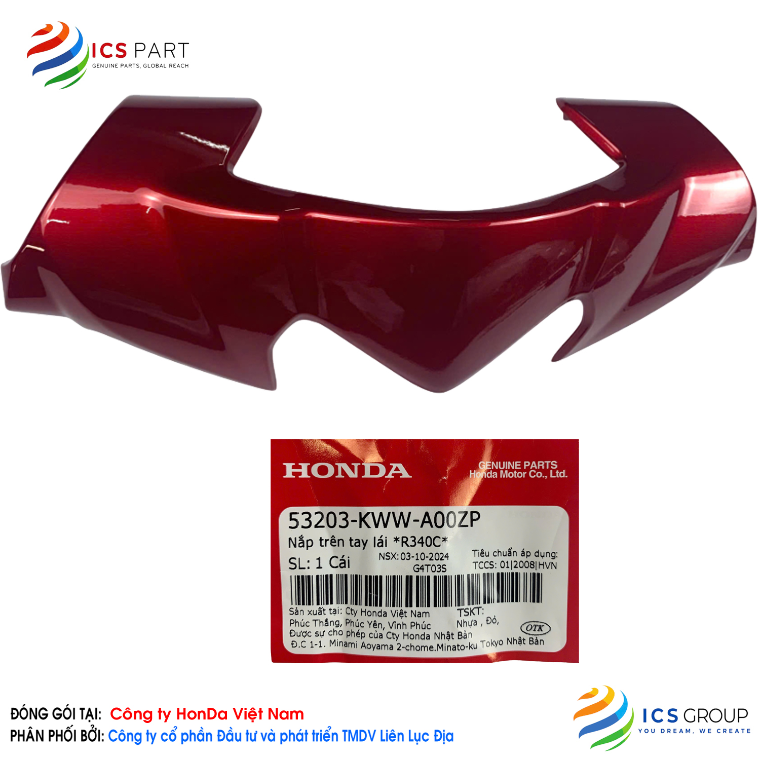 NẮP TRÊN TAY LÁI *R340C* - Ảnh 4