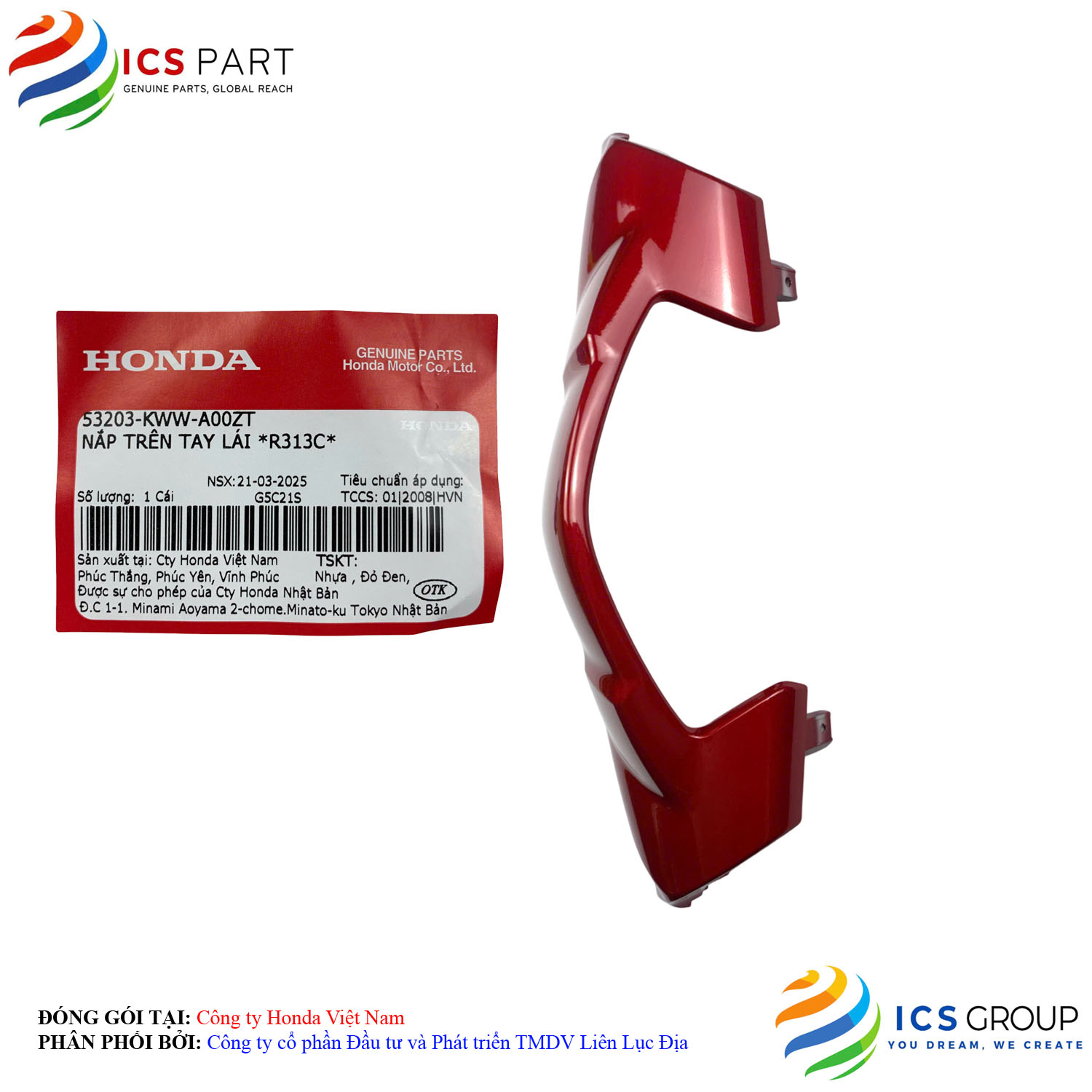 NẮP TRÊN TAY LÁI *R313C* - Ảnh 3