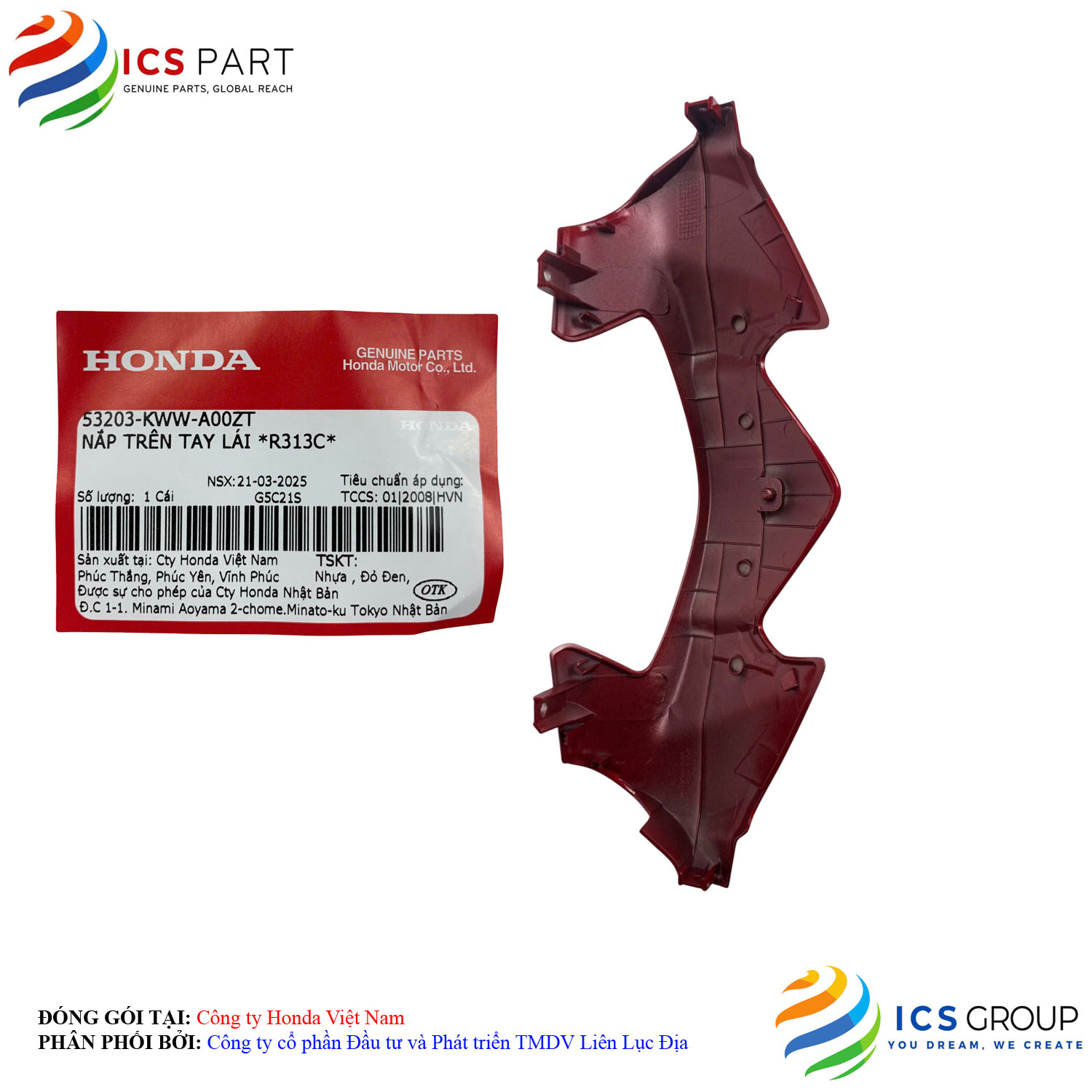 NẮP TRÊN TAY LÁI *R313C* - Ảnh 4