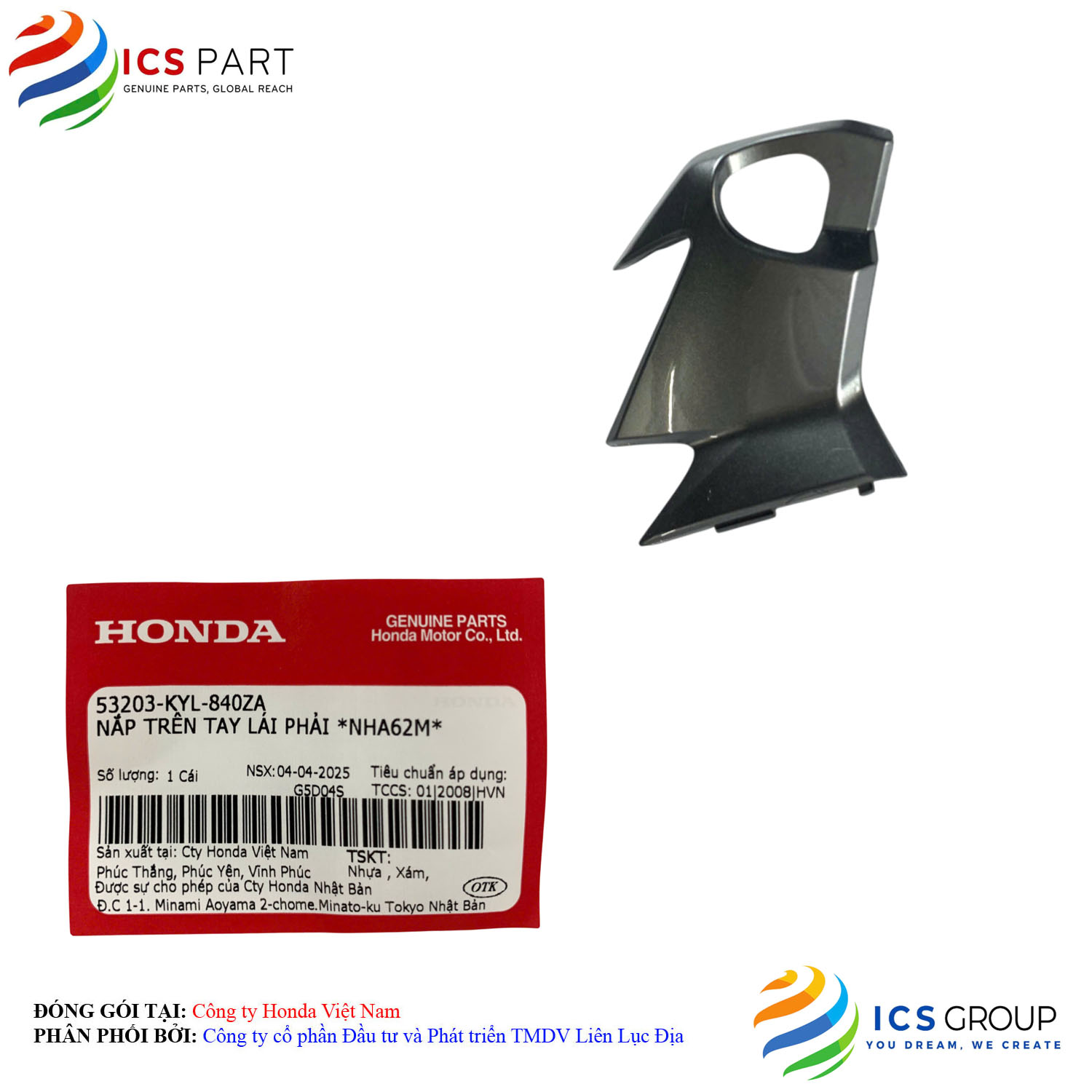 NẮP TRÊN TAY LÁI PHẢI *NHA62M* - Ảnh 4