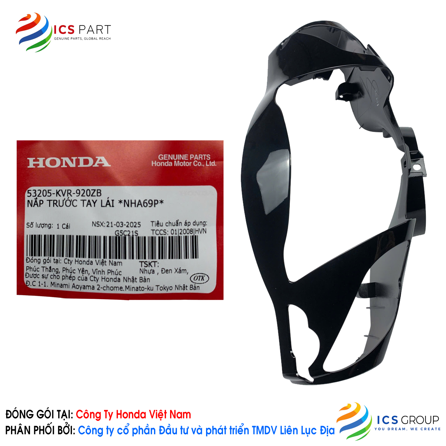 NẮP TRƯỚC TAY LÁI *NHA69P*