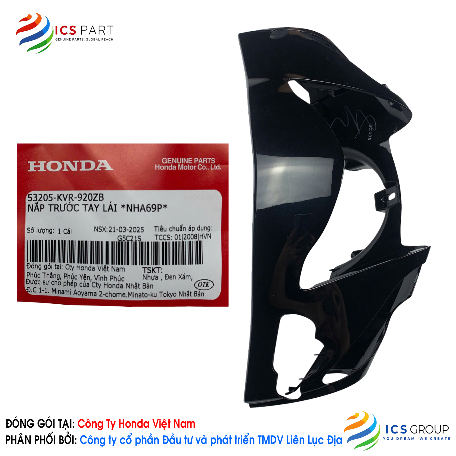 NẮP TRƯỚC TAY LÁI *NHA69P* - Ảnh 3