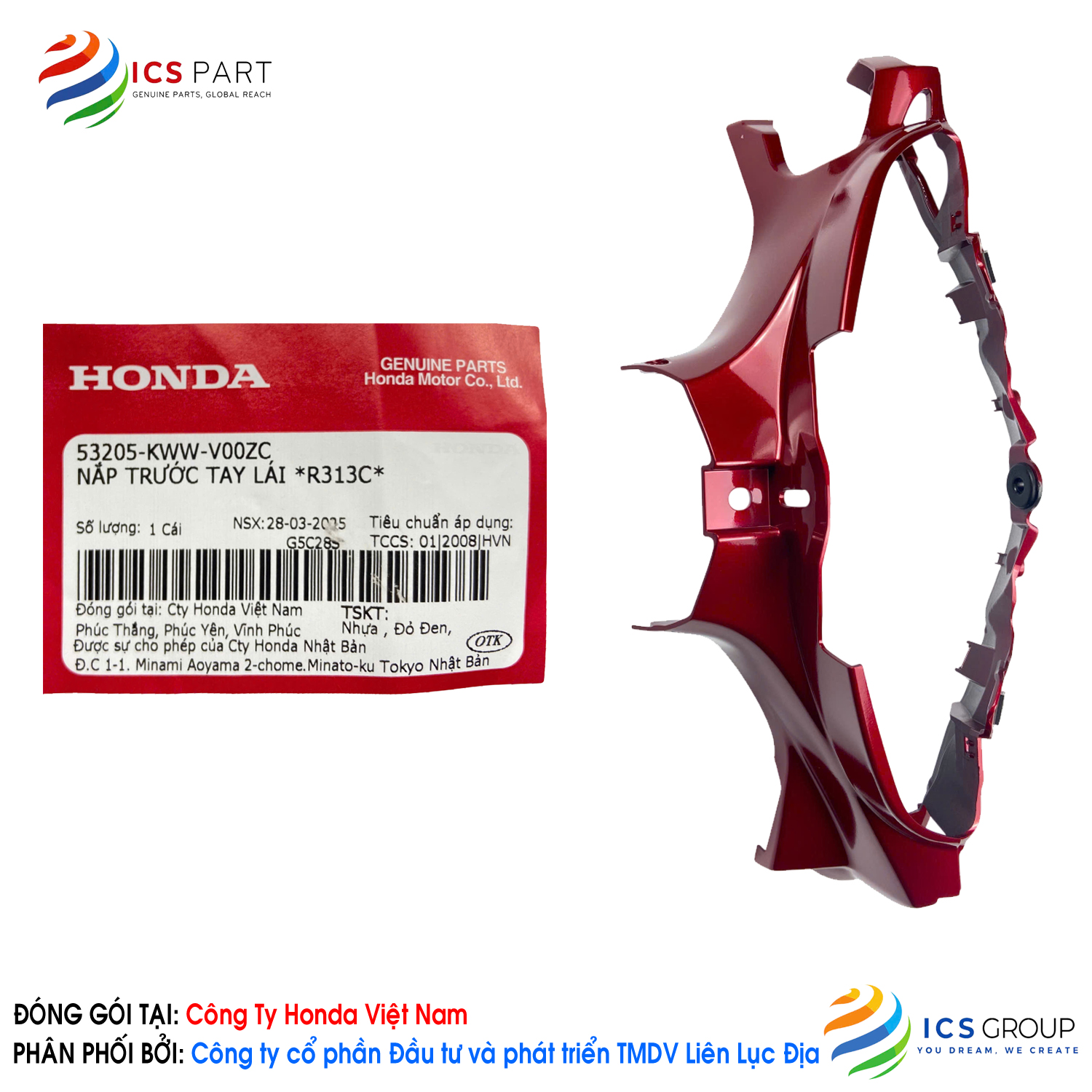 NẮP TRƯỚC TAY LÁI *R313C* - Ảnh 4