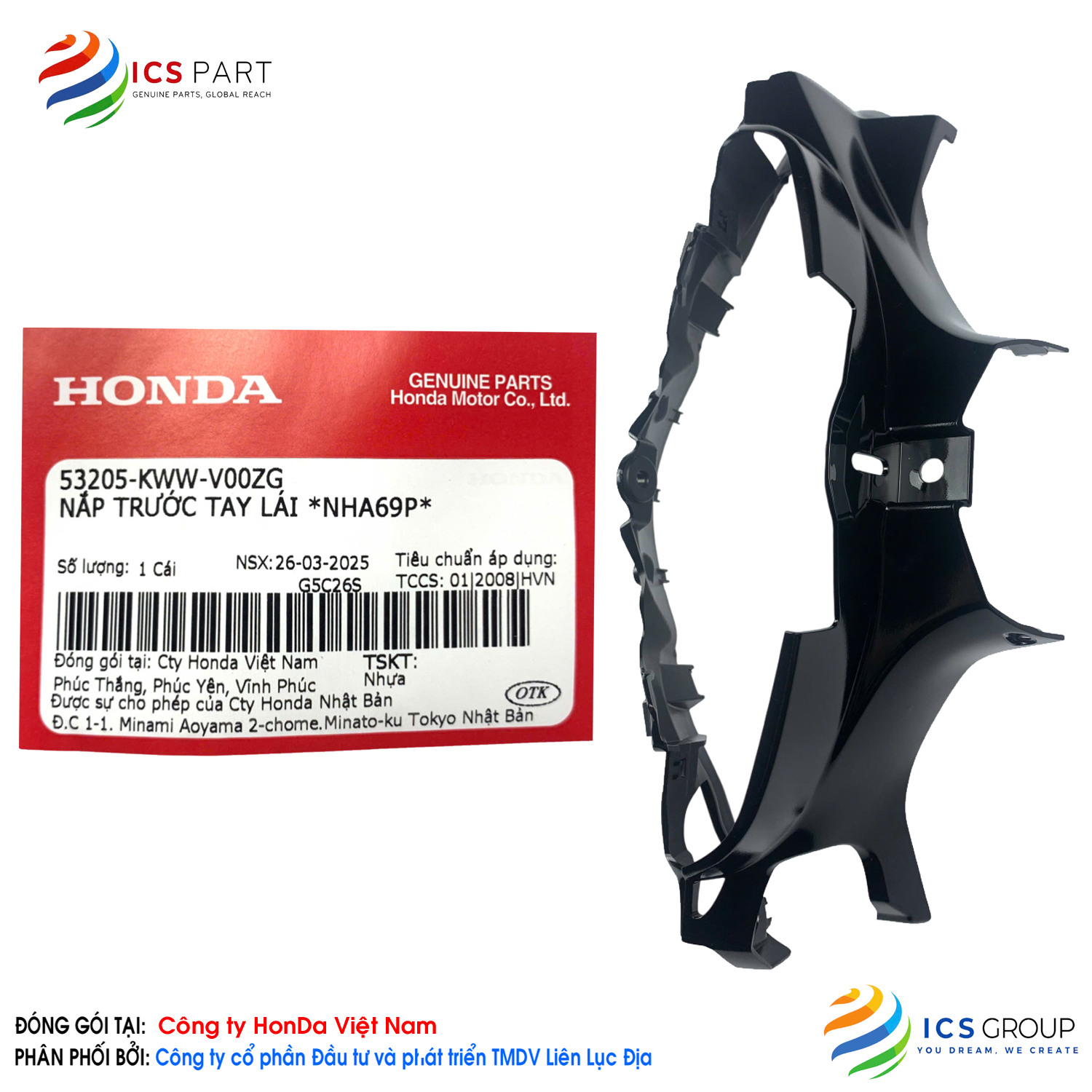 NẮP TRƯỚC TAY LÁI *NHA69P* - Ảnh 4