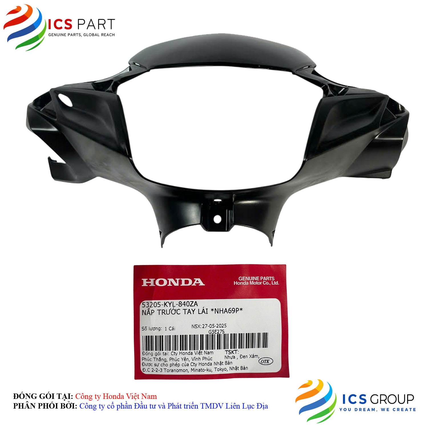 NẮP TRƯỚC TAY LÁI *NHA69P* - Ảnh 3