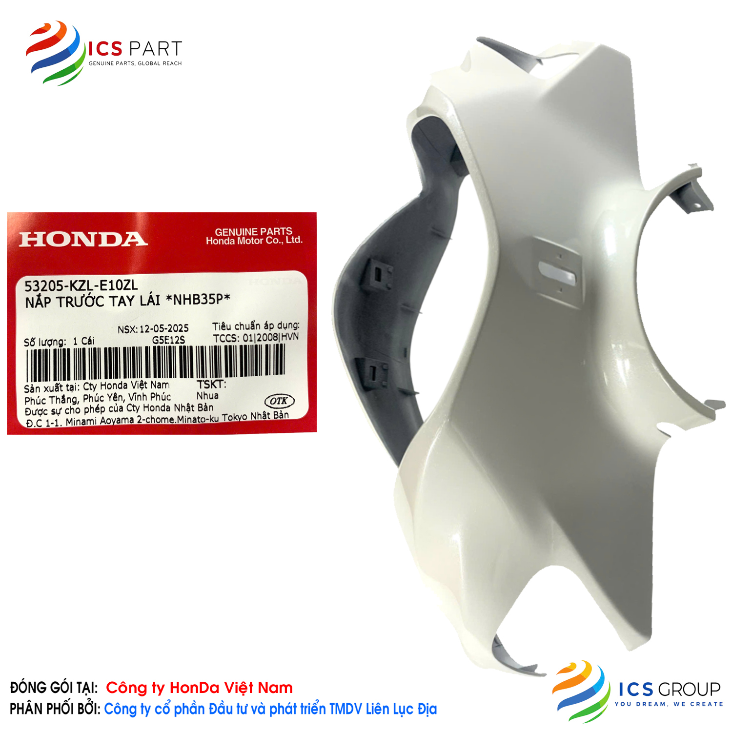 NẮP TRƯỚC TAY LÁI *NHB35P* - Ảnh 3
