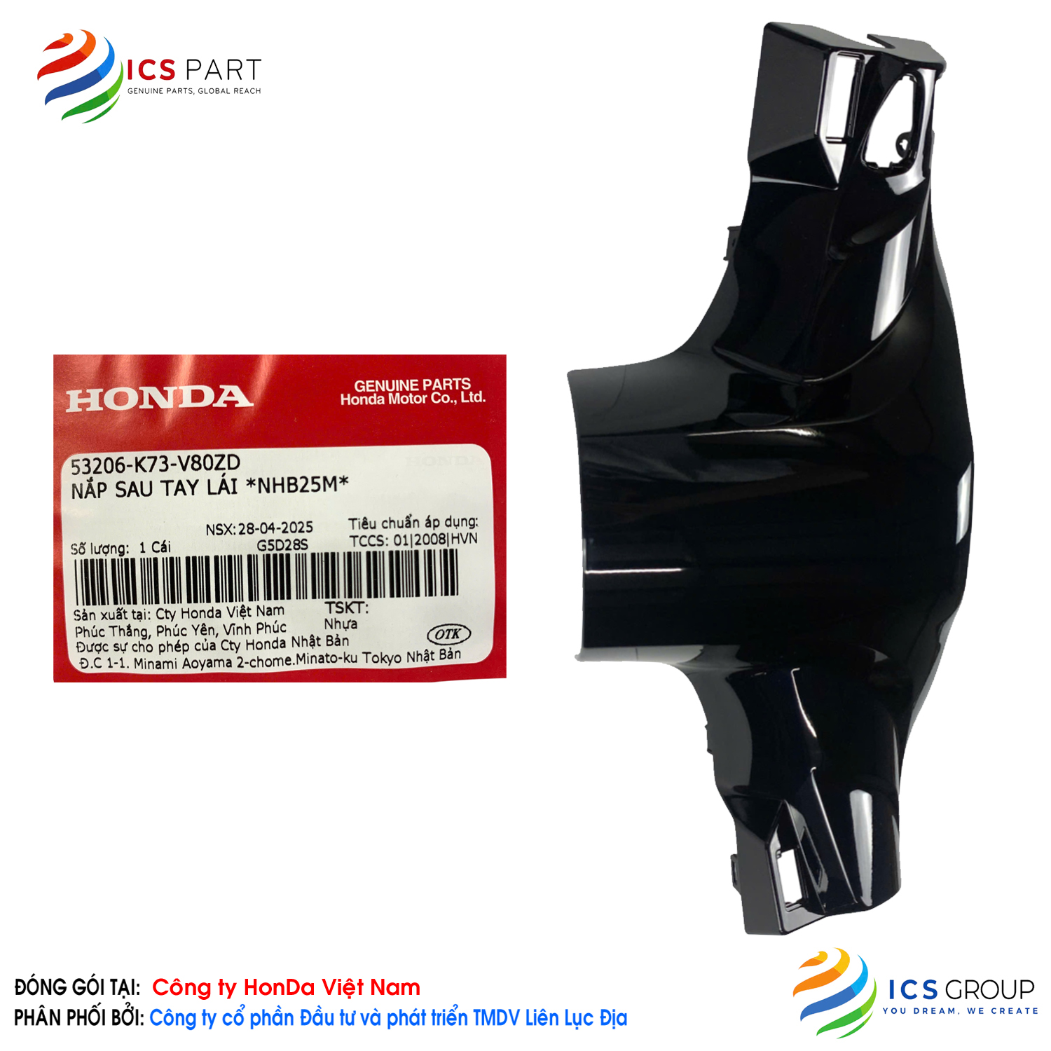 NẮP SAU TAY LÁI *NHB25M* - Ảnh 3