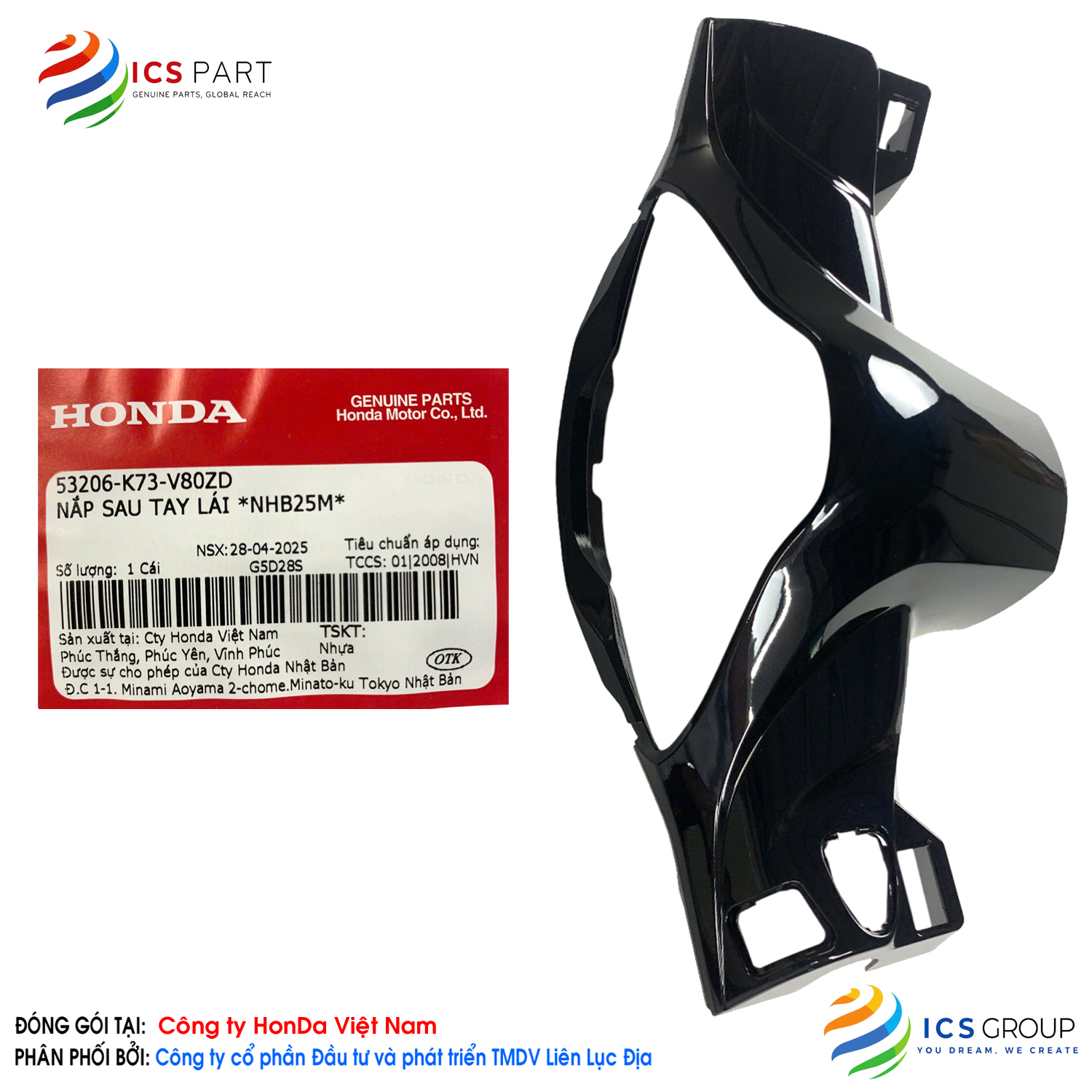 NẮP SAU TAY LÁI *NHB25M* - Ảnh 4