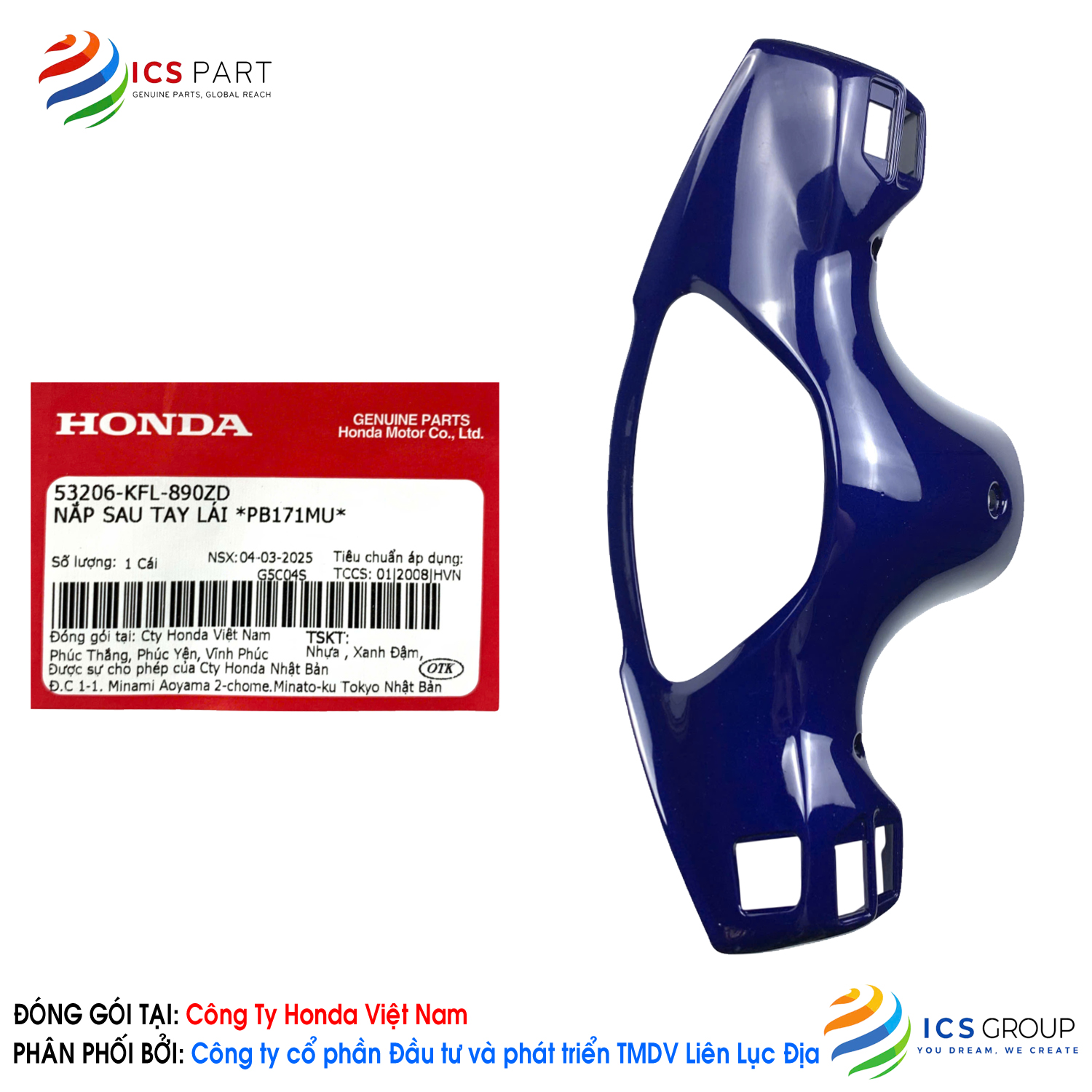 NẮP SAU TAY LÁI *PB171MU* - Ảnh 3