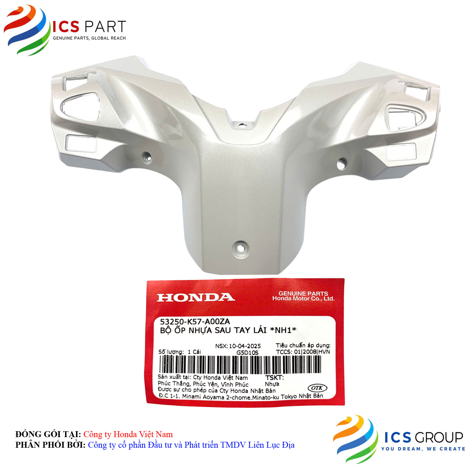 BỘ ỐP NHỰA SAU TAY LÁI *NH1*