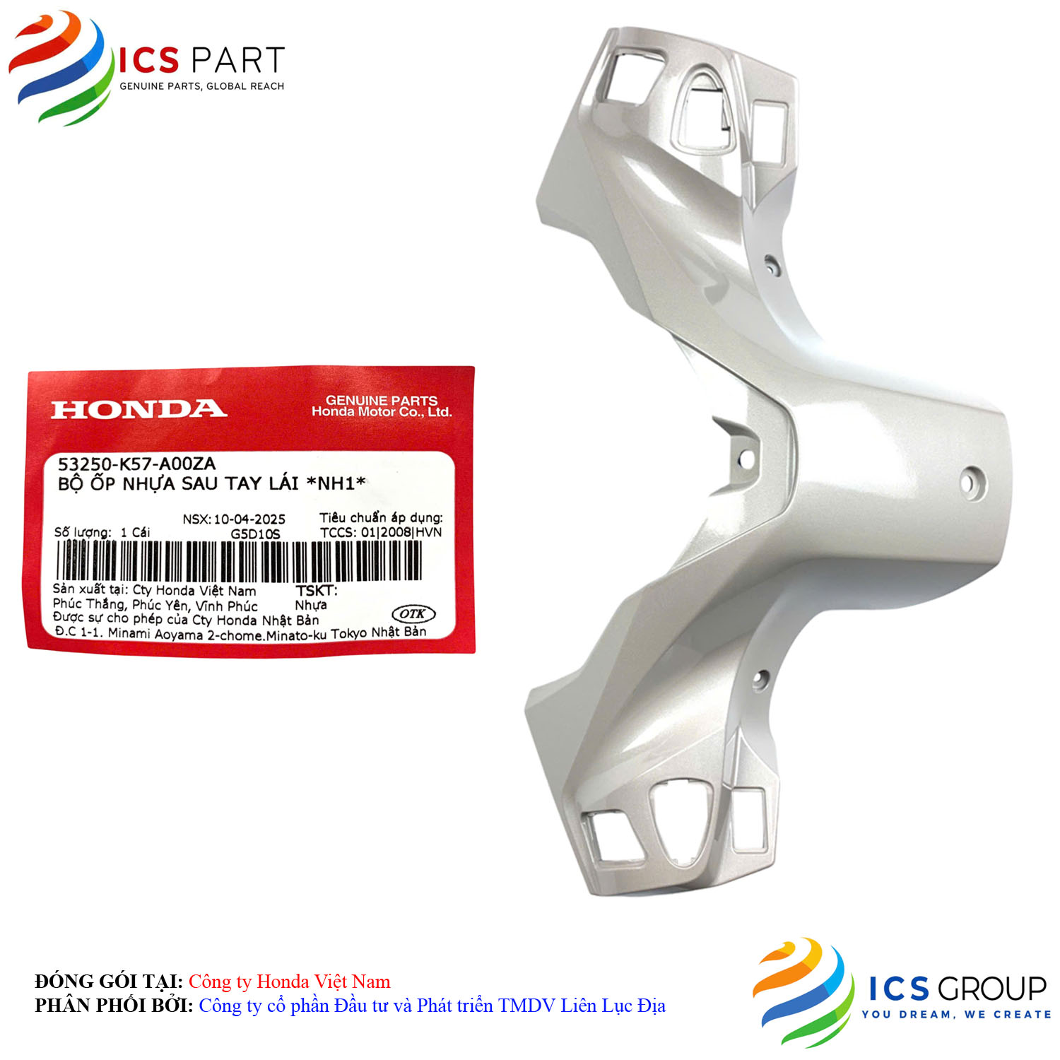 BỘ ỐP NHỰA SAU TAY LÁI *NH1* - Ảnh 3