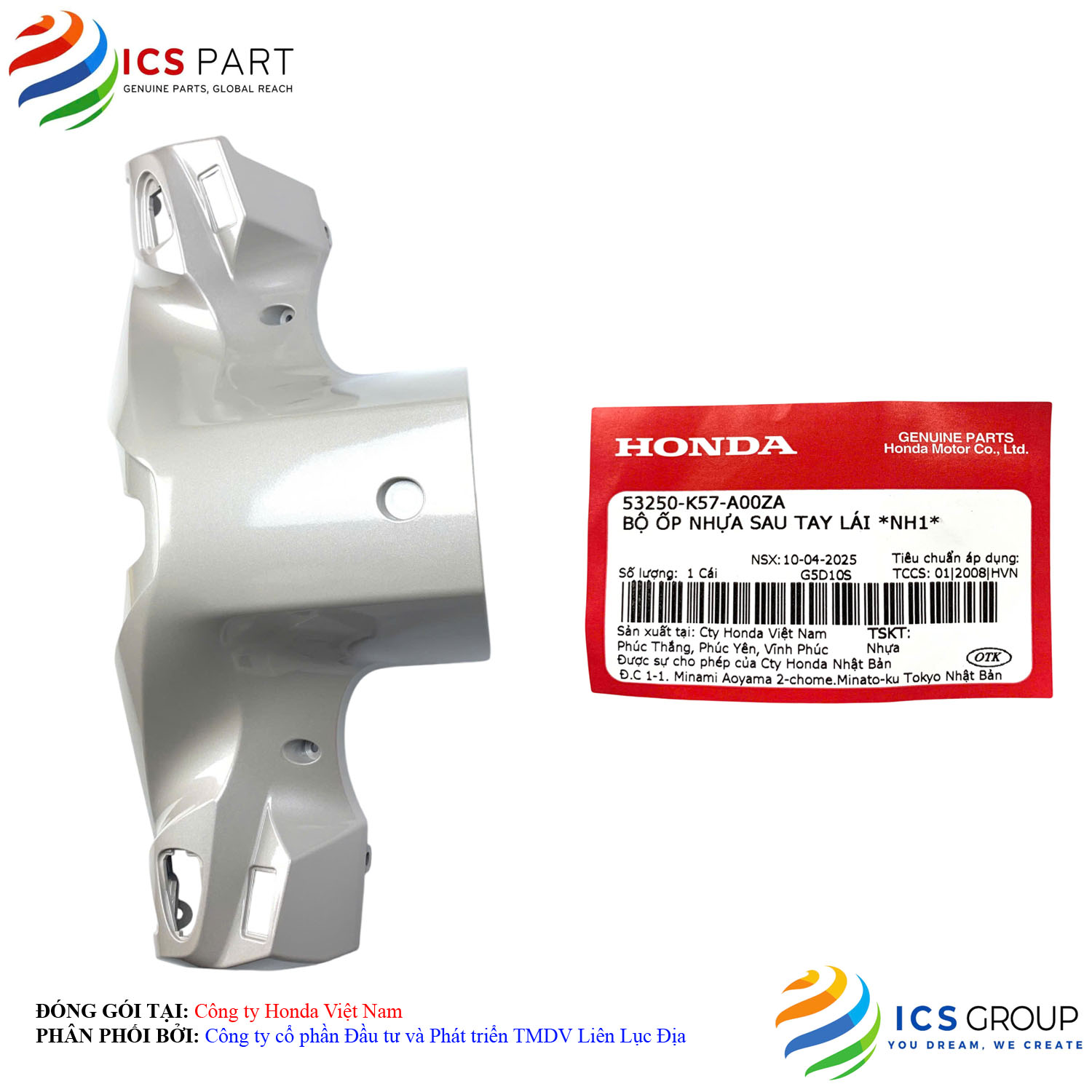 BỘ ỐP NHỰA SAU TAY LÁI *NH1* - Ảnh 4