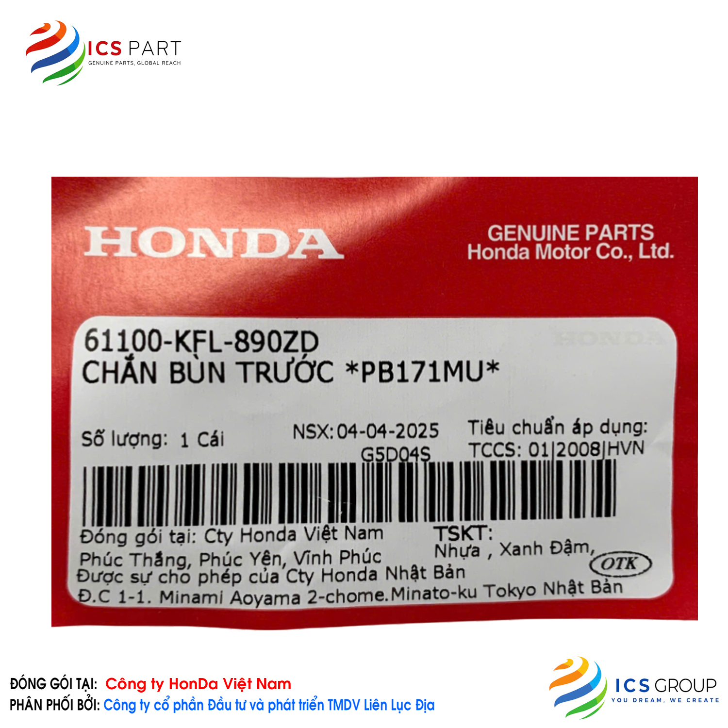 CHẮN BÙN TRƯỚC *PB171MU* - Ảnh 2