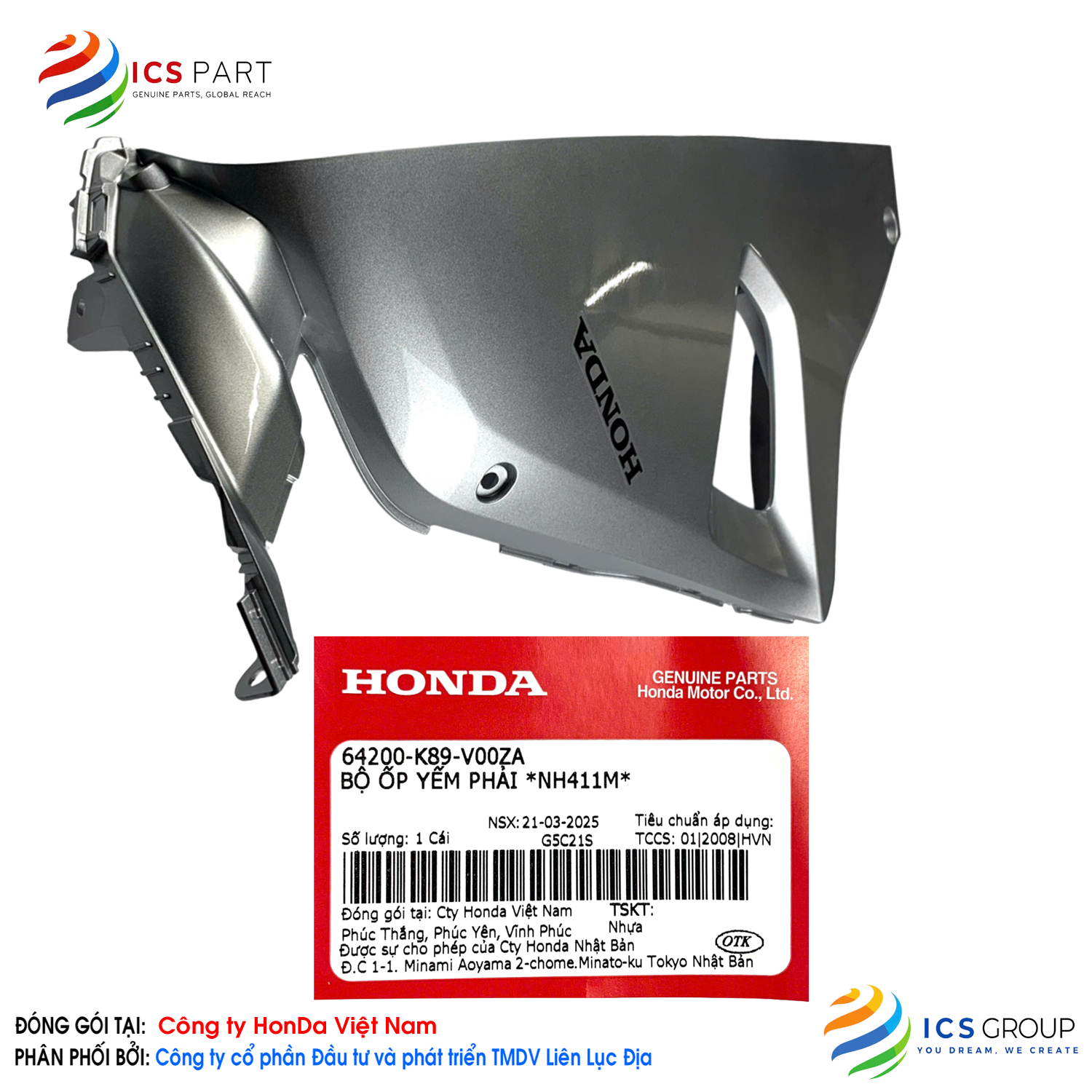 BỘ ỐP YẾM PHẢI *NH411M* - Ảnh 3
