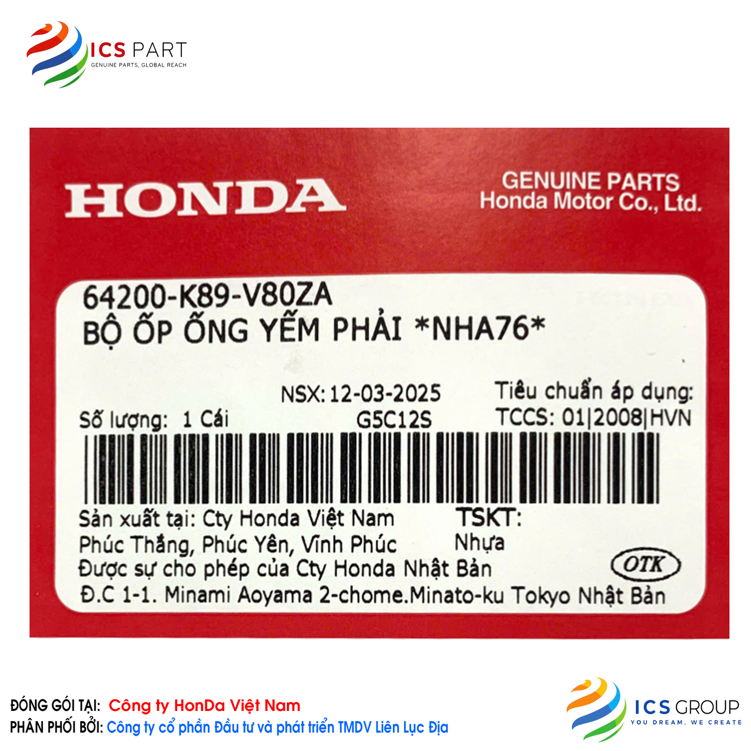 BỘ ỐP ỐNG YẾM PHẢI *NHA76* - Ảnh 2