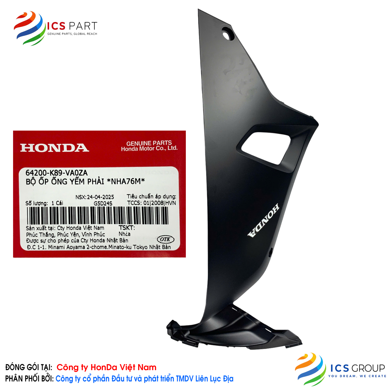 BỘ ỐP ỐNG YẾM PHẢI *NHA76M* - Ảnh 4