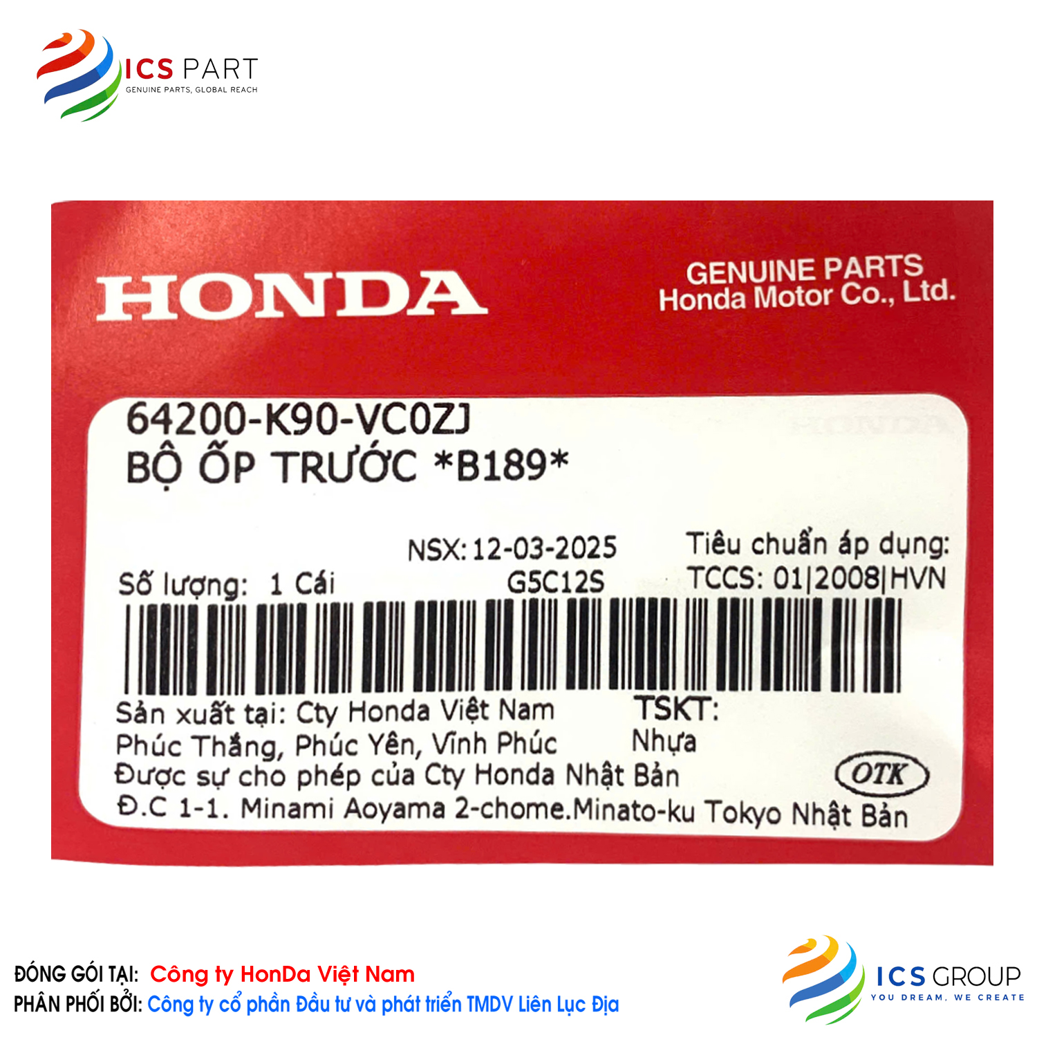 BỘ ỐP TRƯỚC *B189* - Ảnh 2