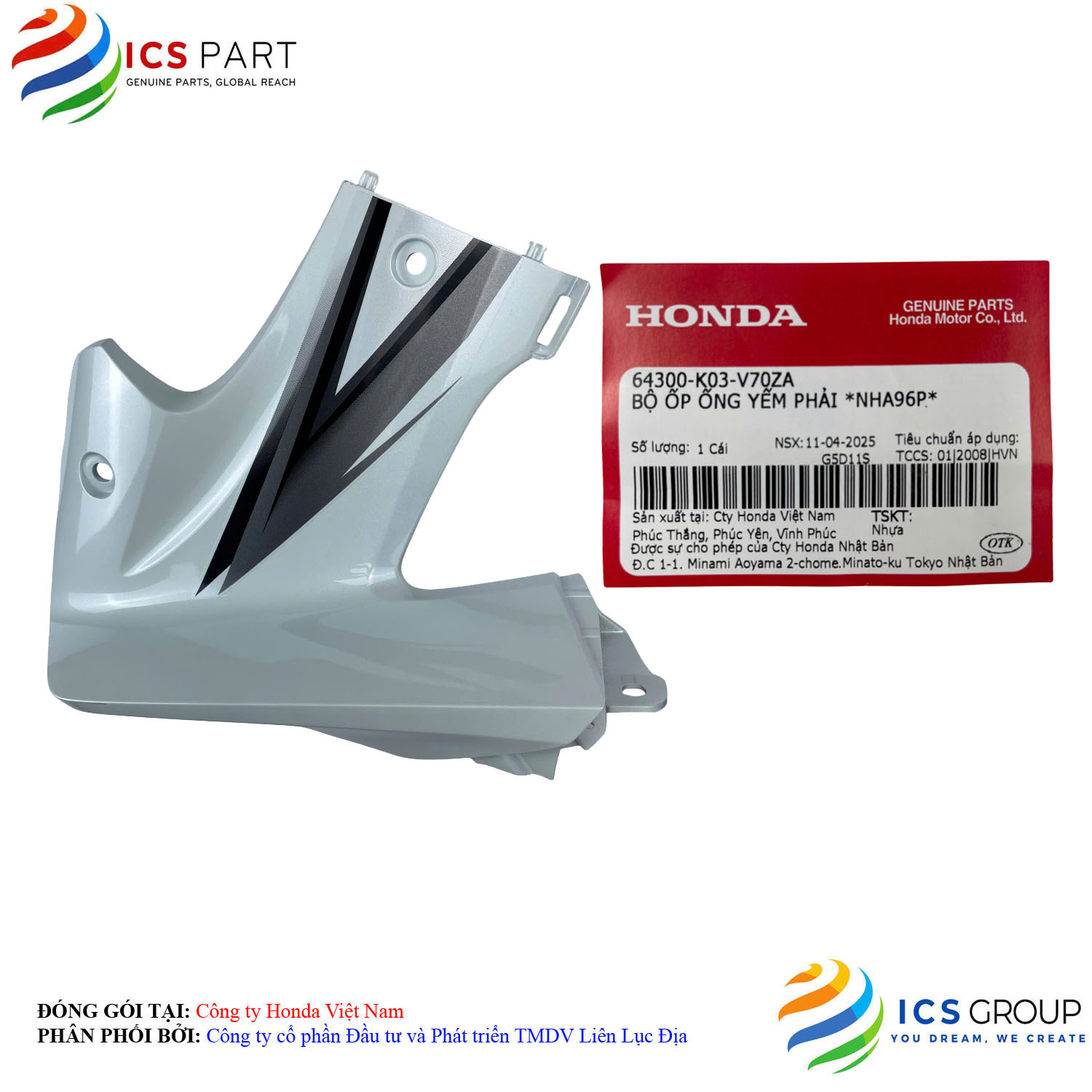 BỘ ỐP ỐNG YẾM PHẢI *NHA96P* - Ảnh 4