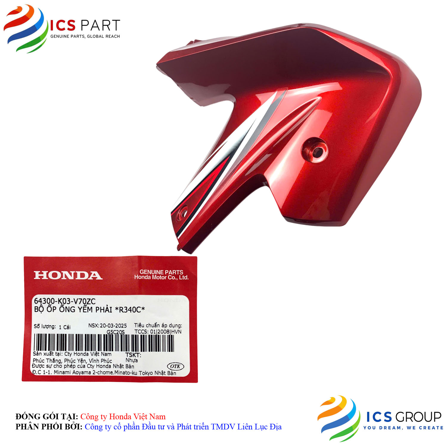 BỘ ỐP ỐNG YẾM PHẢI *R340C* - Ảnh 4