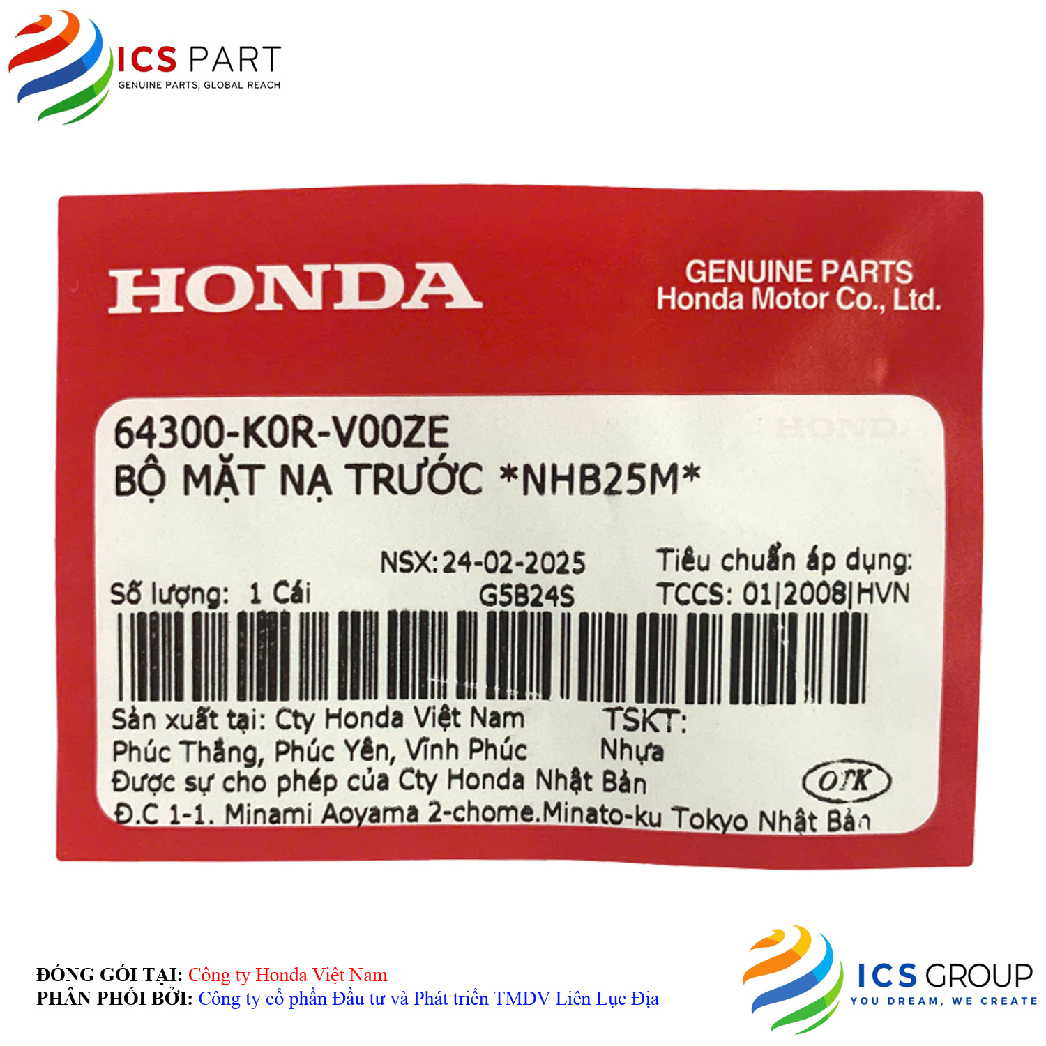 BỘ MẶT NẠ TRƯỚC *NHB25M* - Ảnh 2