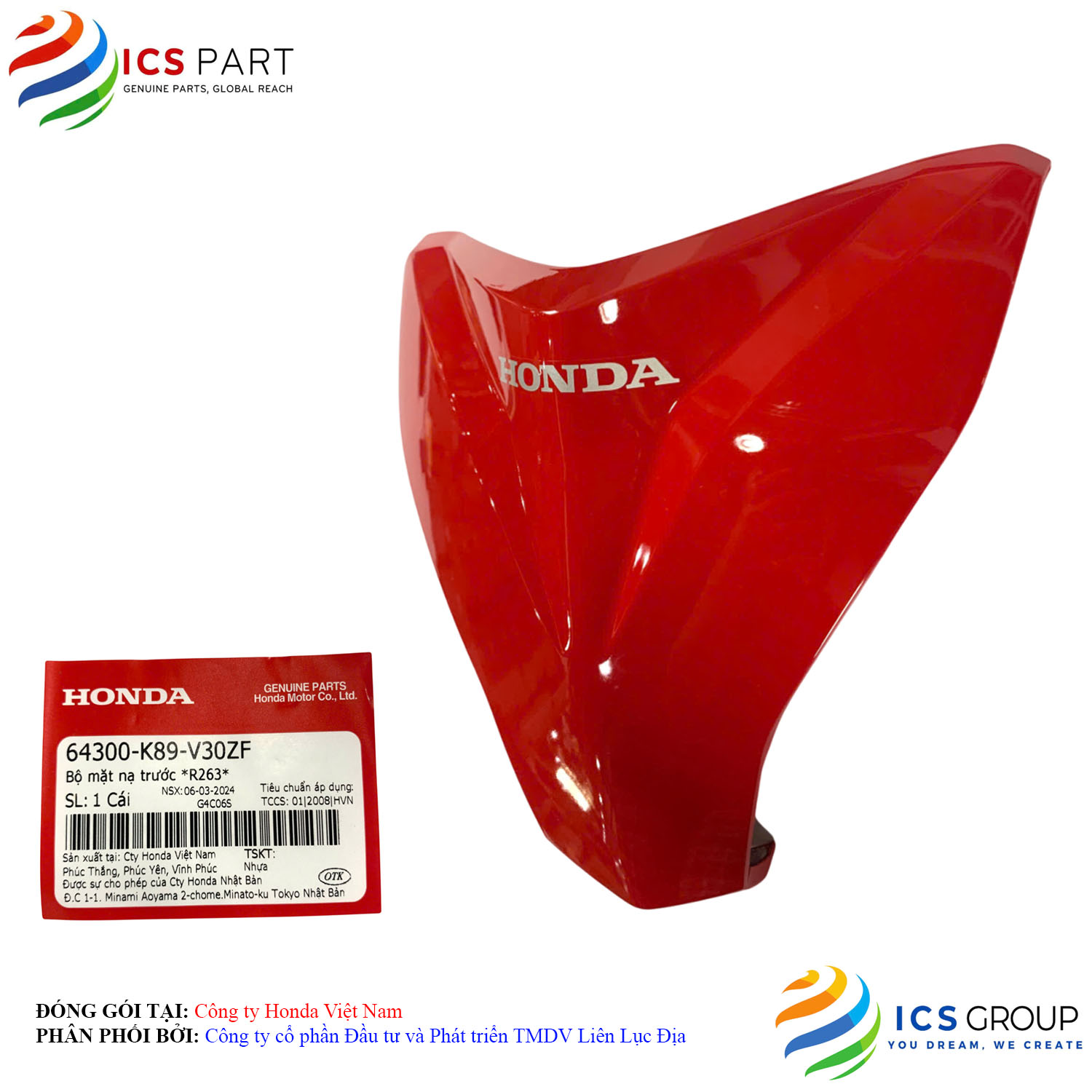 BỘ MẶT NẠ TRƯỚC *R263*