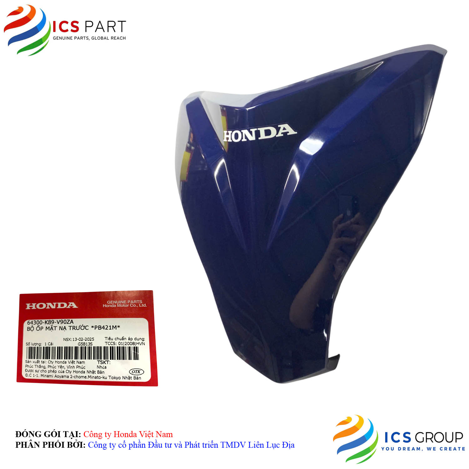 BỘ ỐP MẶT NẠ TRƯỚC *PB421M* - Ảnh 3
