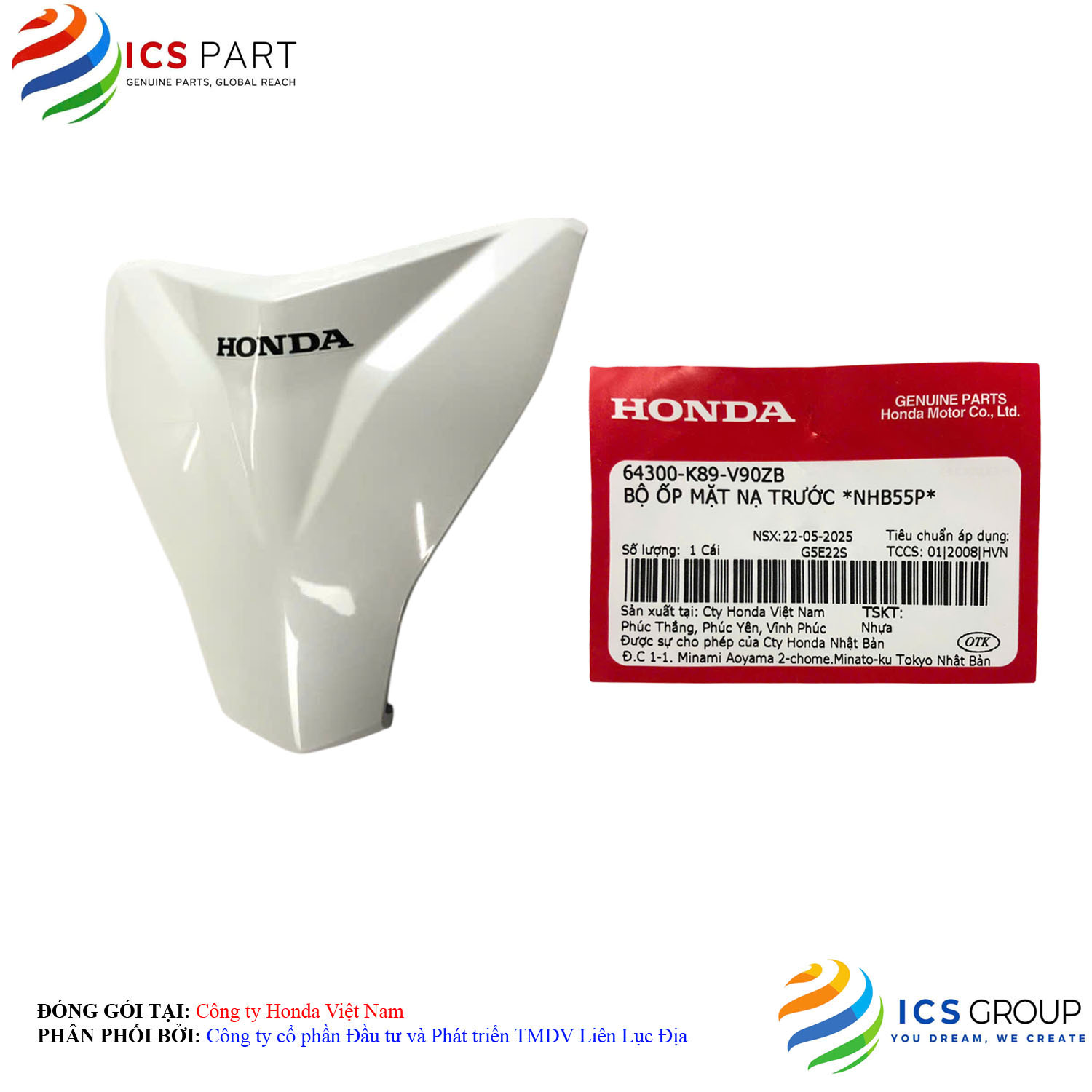 BỘ ỐP MẶT NẠ TRƯỚC *NHB55P* - Ảnh 3