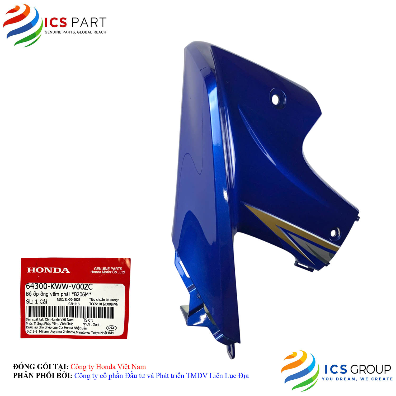 BỘ ỐP ỐNG YẾM PHẢI *B206M* - Ảnh 3