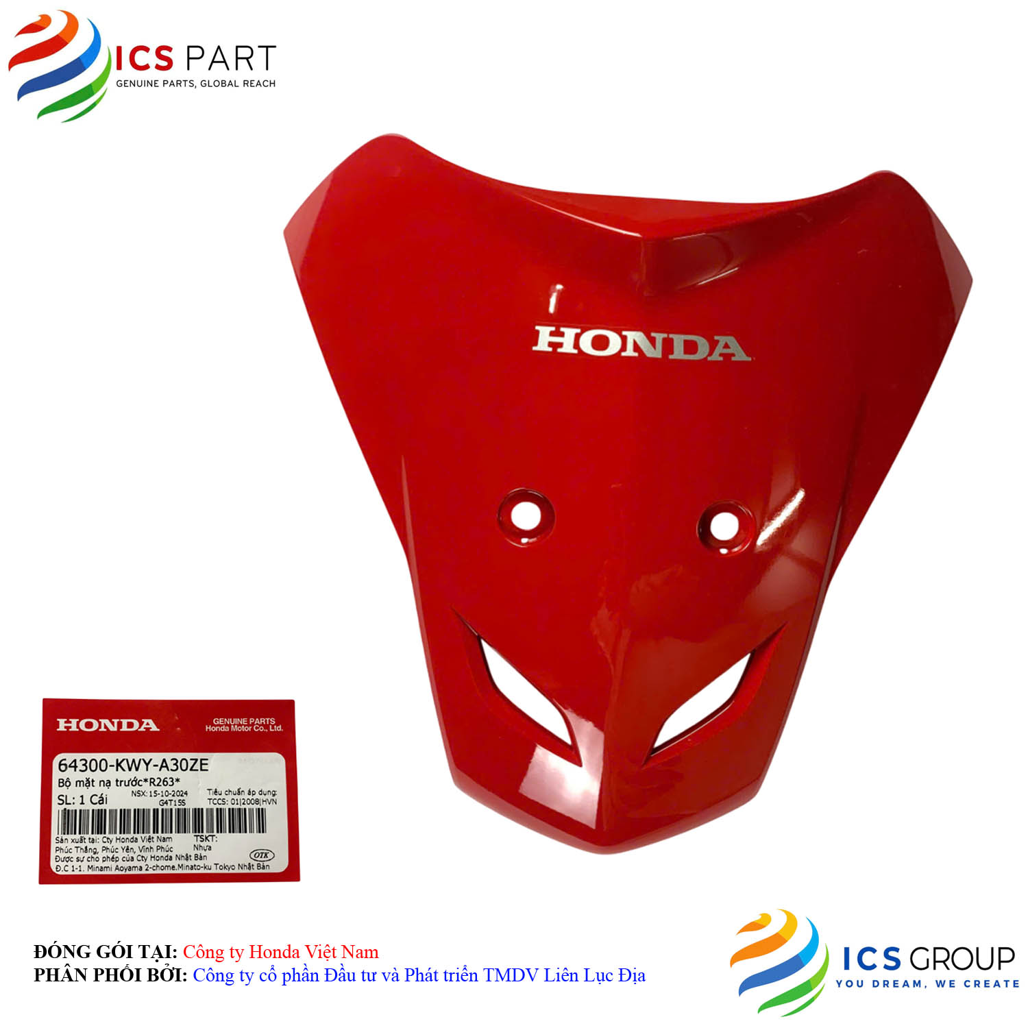 BỘ MẶT NẠ TRƯỚC*R263*