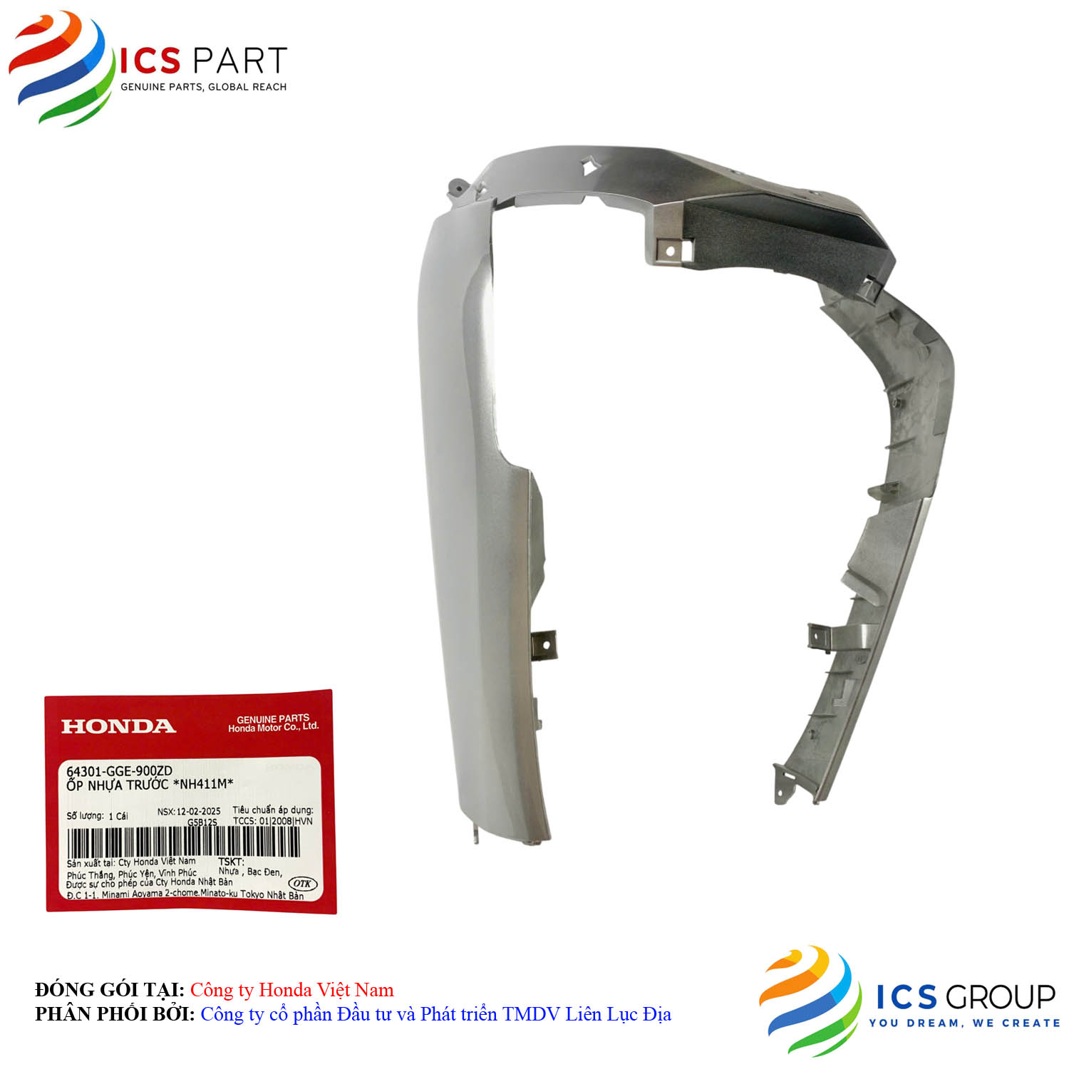 ỐP NHỰA TRƯỚC *NH411M* - Ảnh 3
