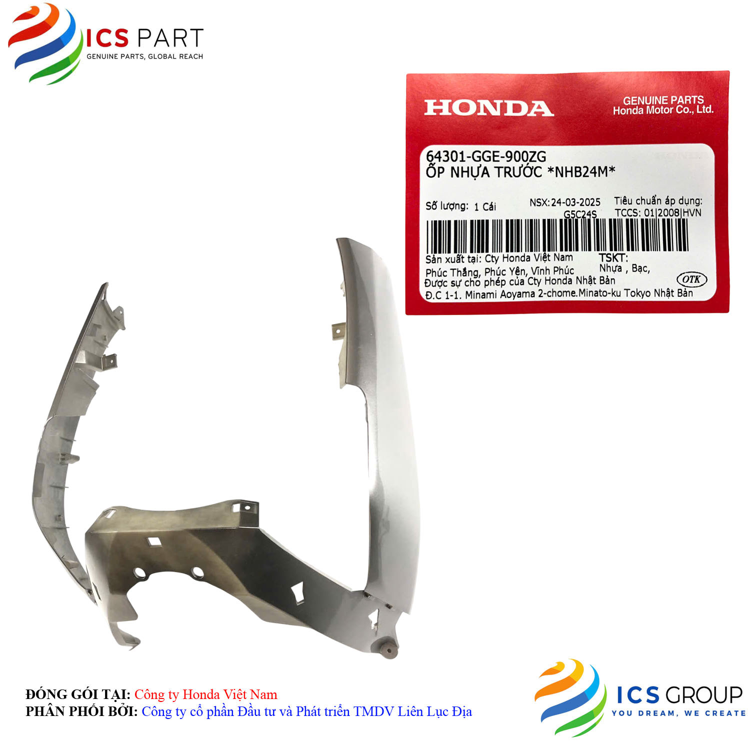 ỐP NHỰA TRƯỚC *NHB24M*