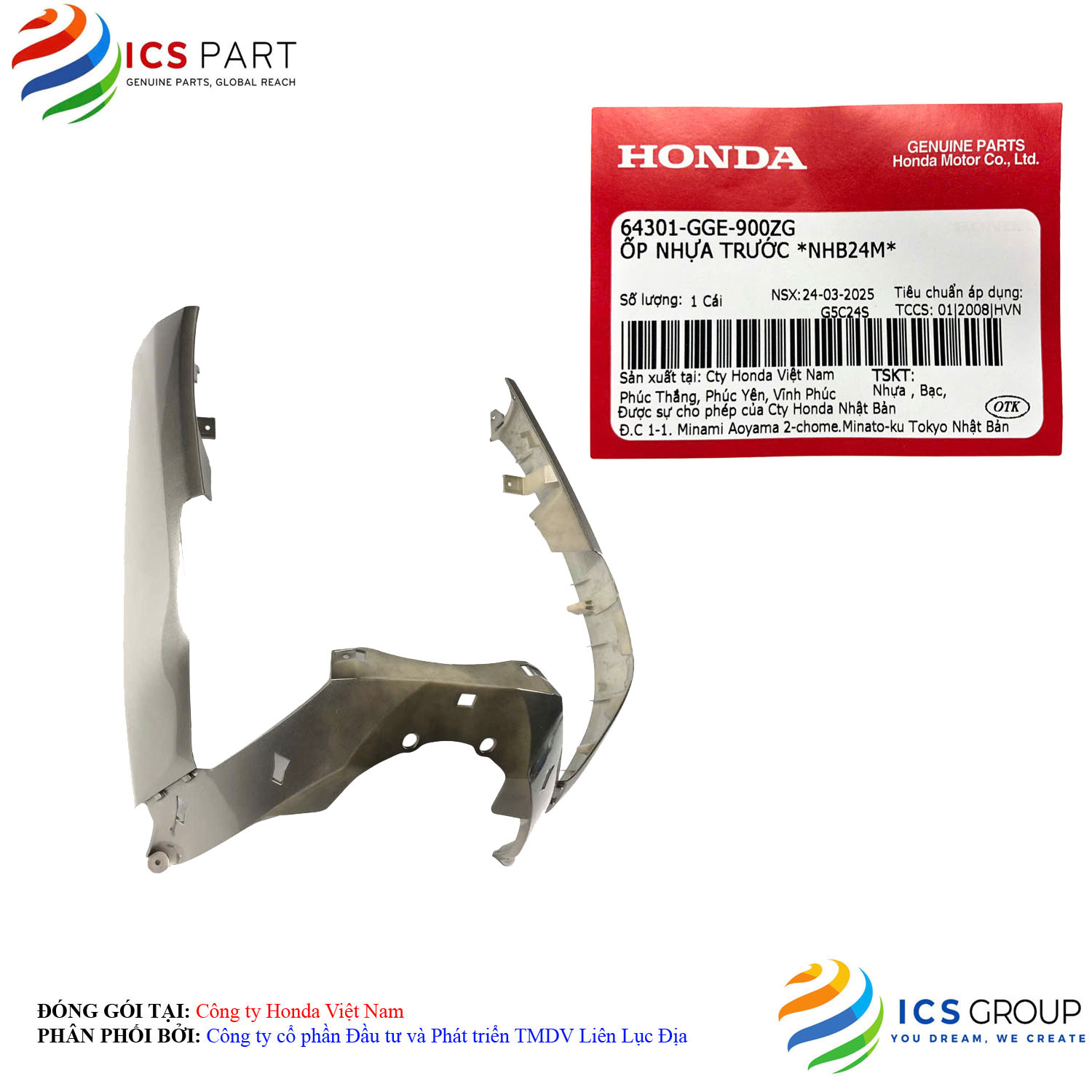 ỐP NHỰA TRƯỚC *NHB24M* - Ảnh 3