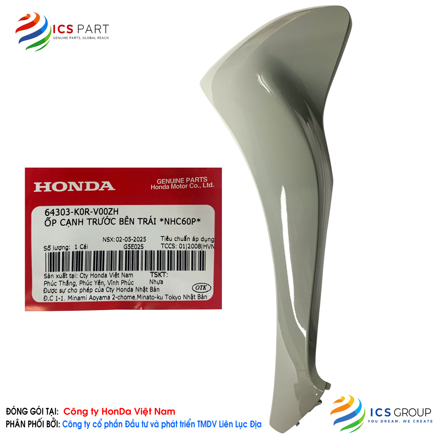 ỐP CẠNH TRƯỚC BÊN TRÁI *NHC60P*