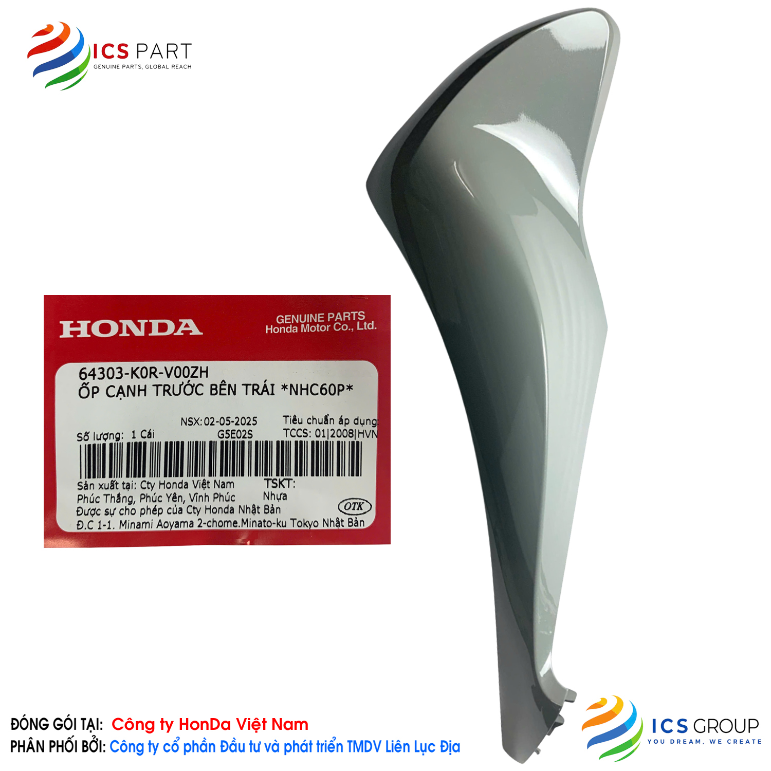 ỐP CẠNH TRƯỚC BÊN TRÁI *NHC60P* - Ảnh 4